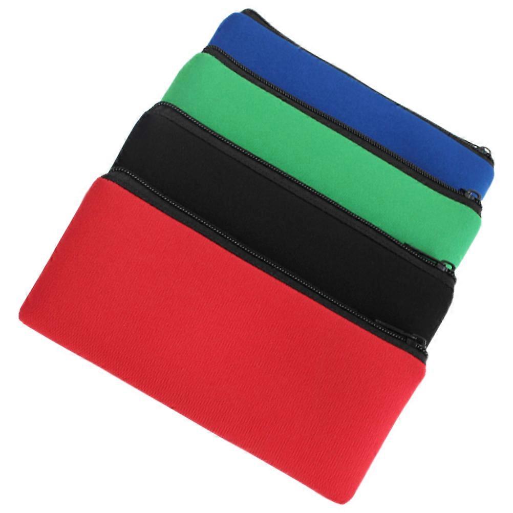 Stationery Pouch Pencil Storage Bag for Storage 16Pcs Assorted Colors