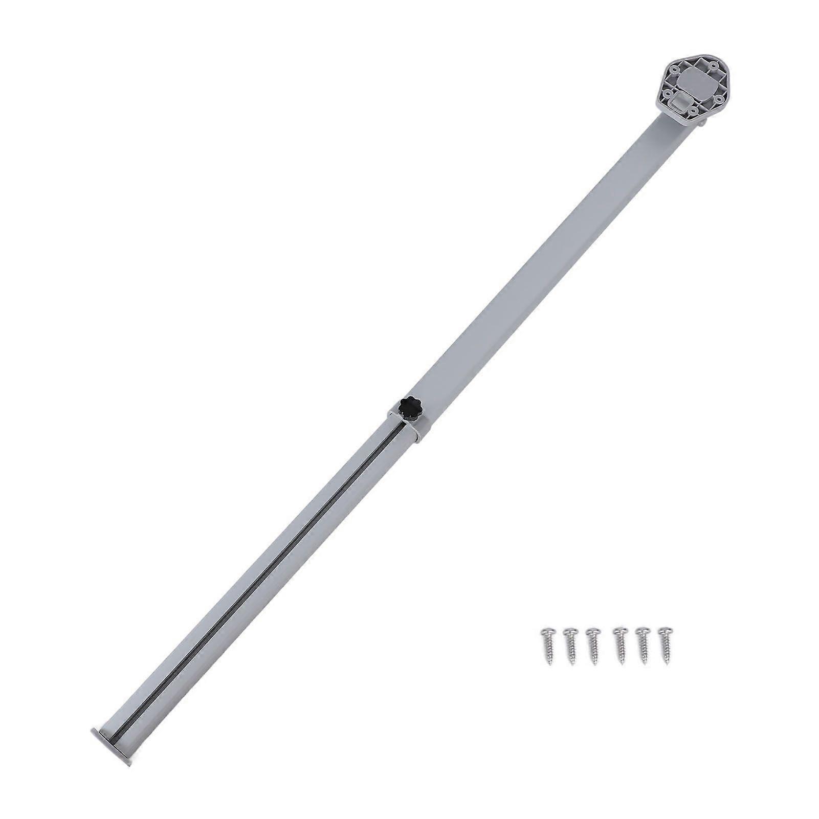 Telescoping Table Leg Aluminium Alloy Detachable 580 to 1000mm Height Adjustable Folding RV Table Leg for Trailer Boat Furniture Silver