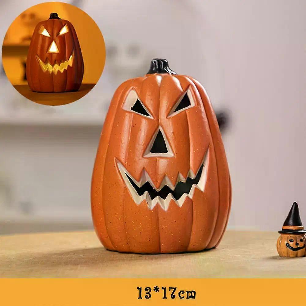 Pumpkins Lamp Halloween Decoration For Home Yard Garden Outdoor Decor Hallowen Horror House Skull Party Props Glow in The Dark