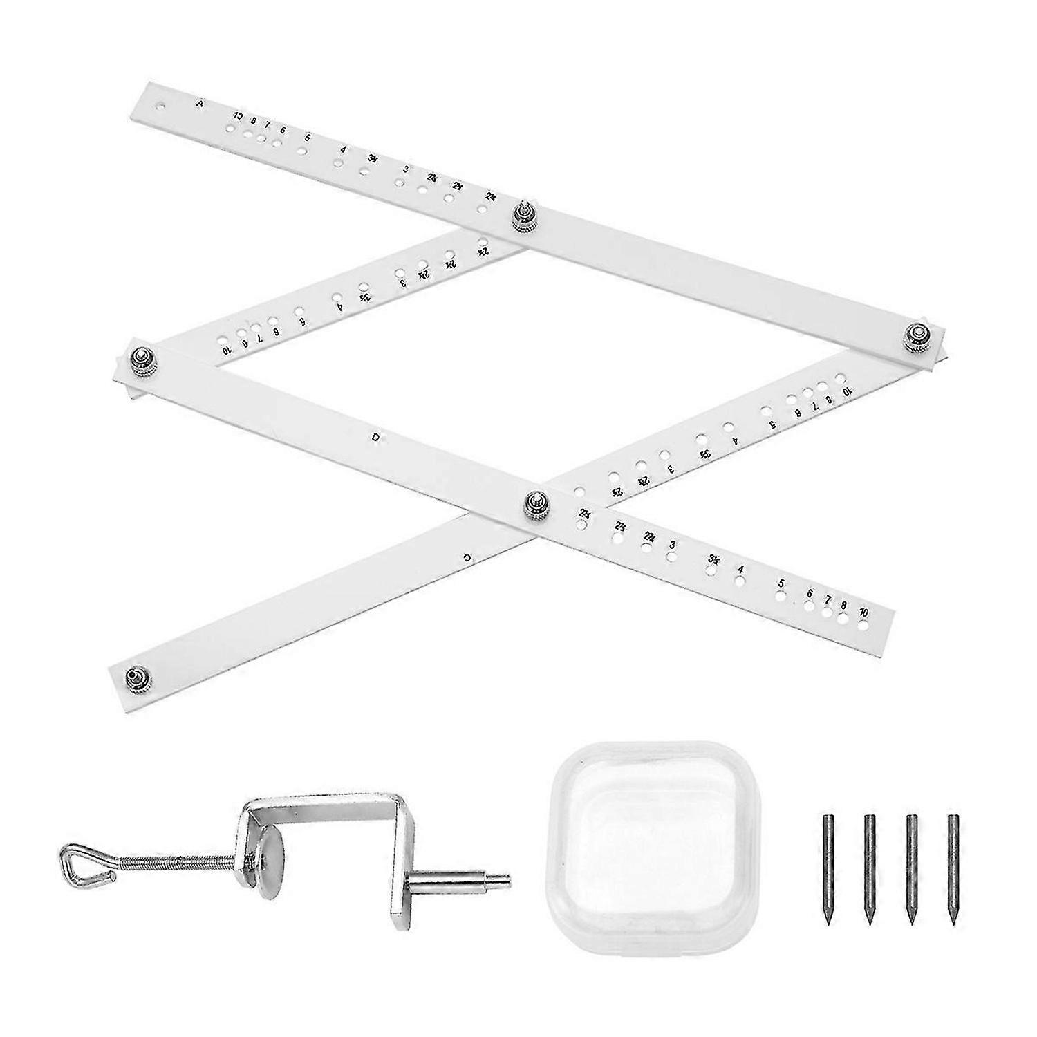 Scale Excellent Folding Ruler Artist Pantograph Copy Rluers Draw Enlarger Reducer Tool For Office Sc