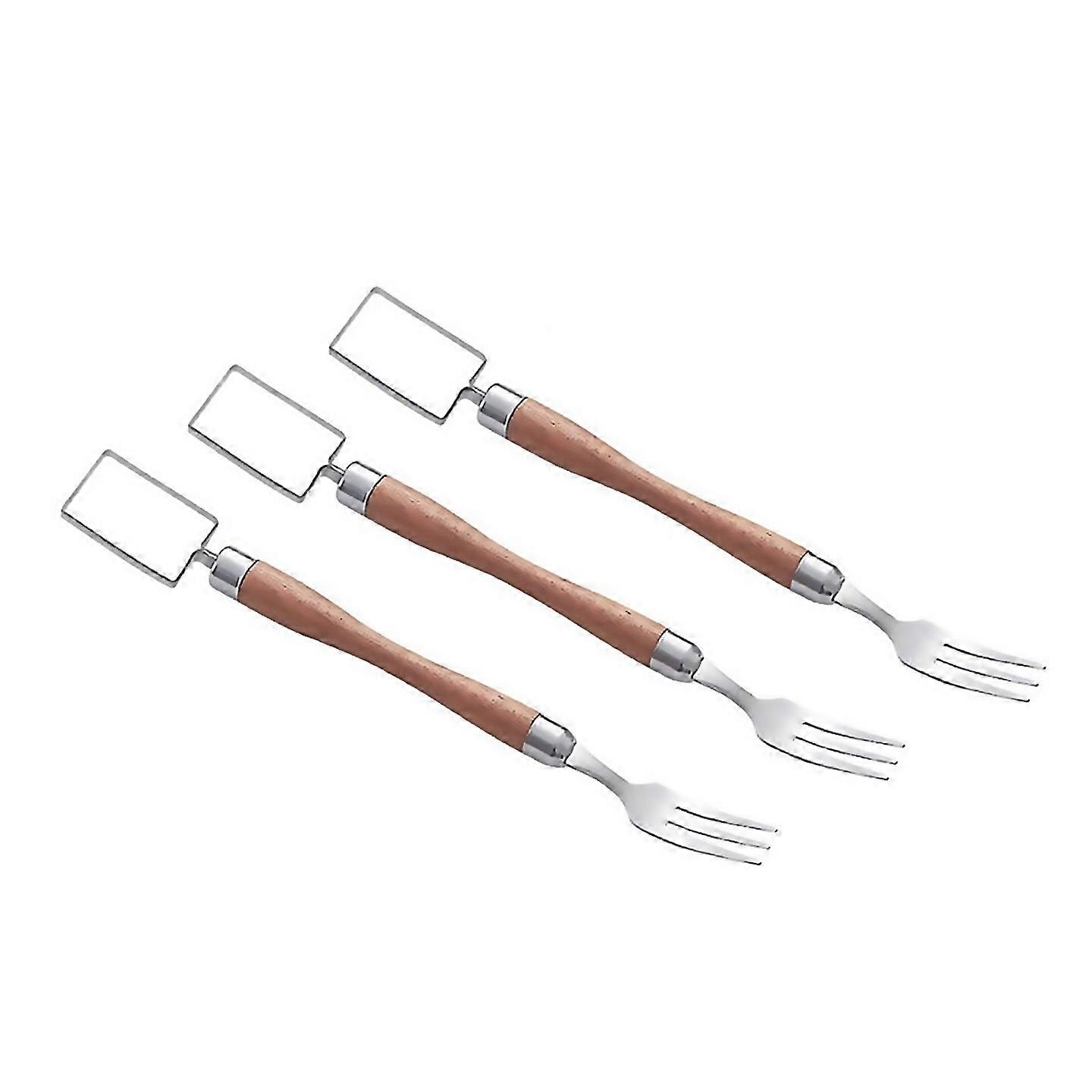 Pour 2 en 1 Coupe-fruits en acier inoxydableTrancheuse à pastèque3pcs