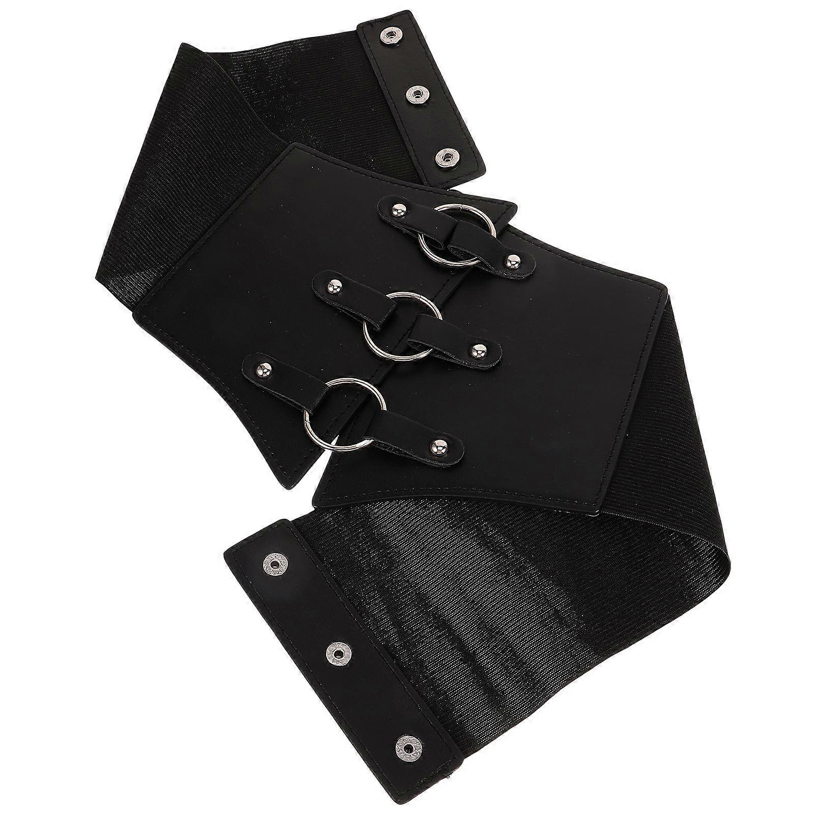 Waist Belt Women Corset Waist Belt for Men Use Elastic and Retro Design