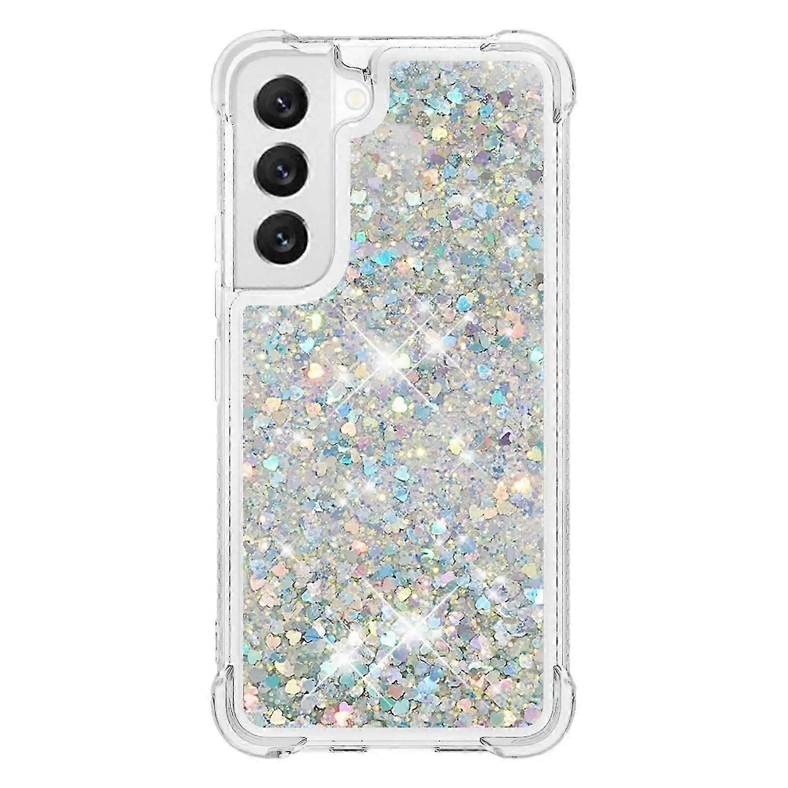 Quicksand Glitter Phone Case For Samsung Galaxy A55 5G A35 S24 Plus A15 A05  A05S S23 FE 5G Ultra Silicone Shockproof Cover