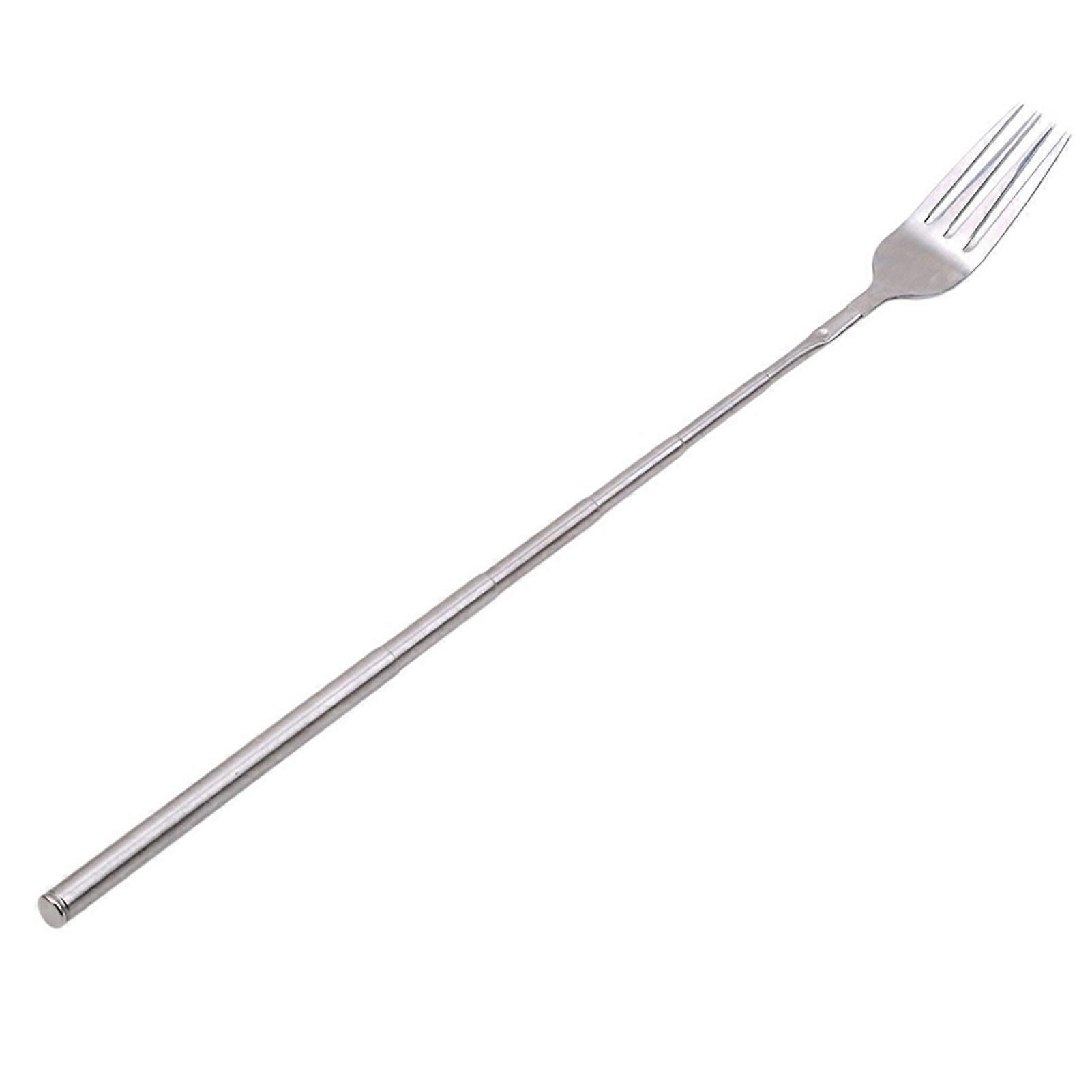 Extra Long Fork Prank Extendable Fork for Grilling BBQ Baking Holiday Present