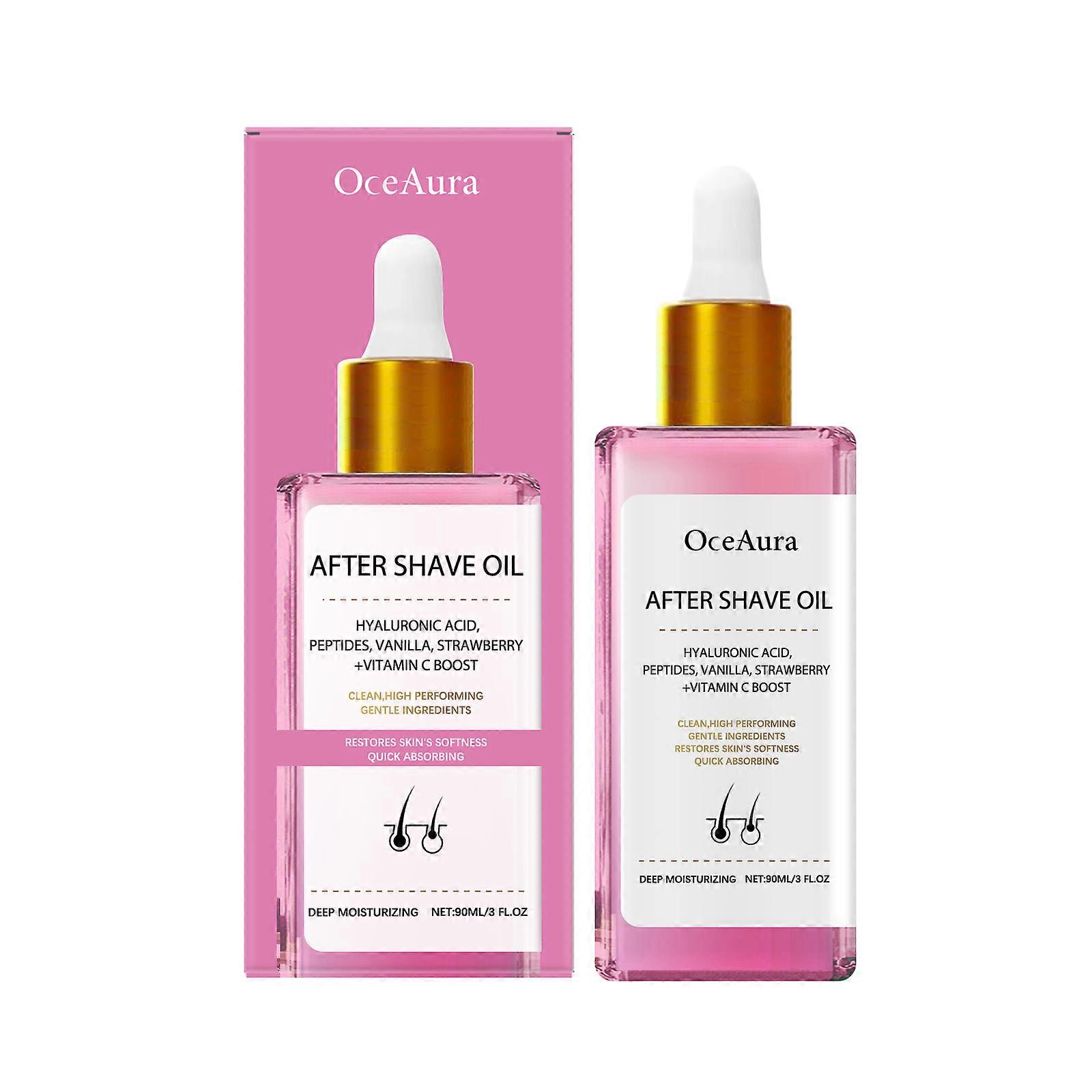 Strawberry Aftershave Essential Oil, Gentle Ingredients Moisturize, Nourish And Soothe Smooth Skin