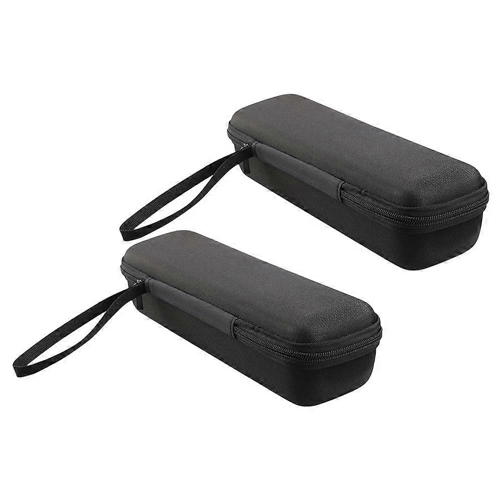 Shockproof Microphone Organizer Case for Storage 2Pcs Portable Microphone Holder