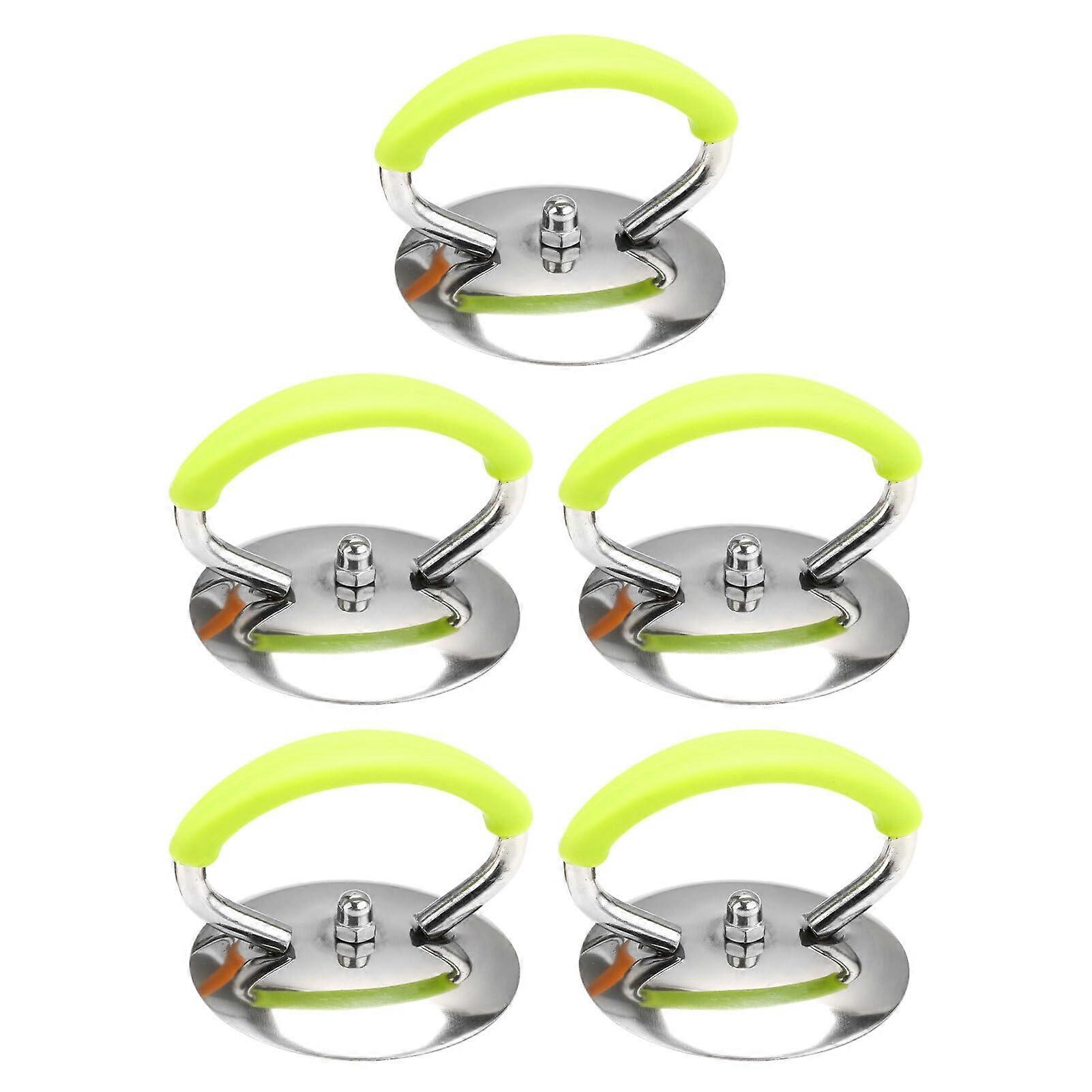 Stainless Steel Pot Lid Handle 5Piece Set Durable HeatResistant Universal Fit For Most Pots And Pans Type 6