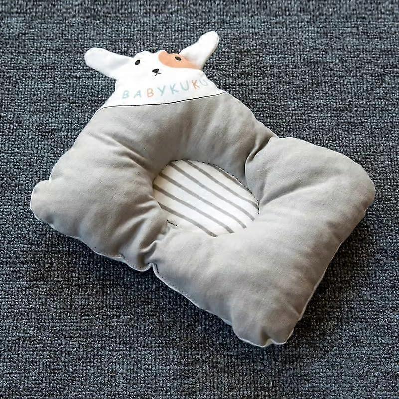 Pillow Piggy Pattern Neck Pillow For Cervical Spine Protection Breathable Cat And Dog Pet Gray 1x9x13 cm