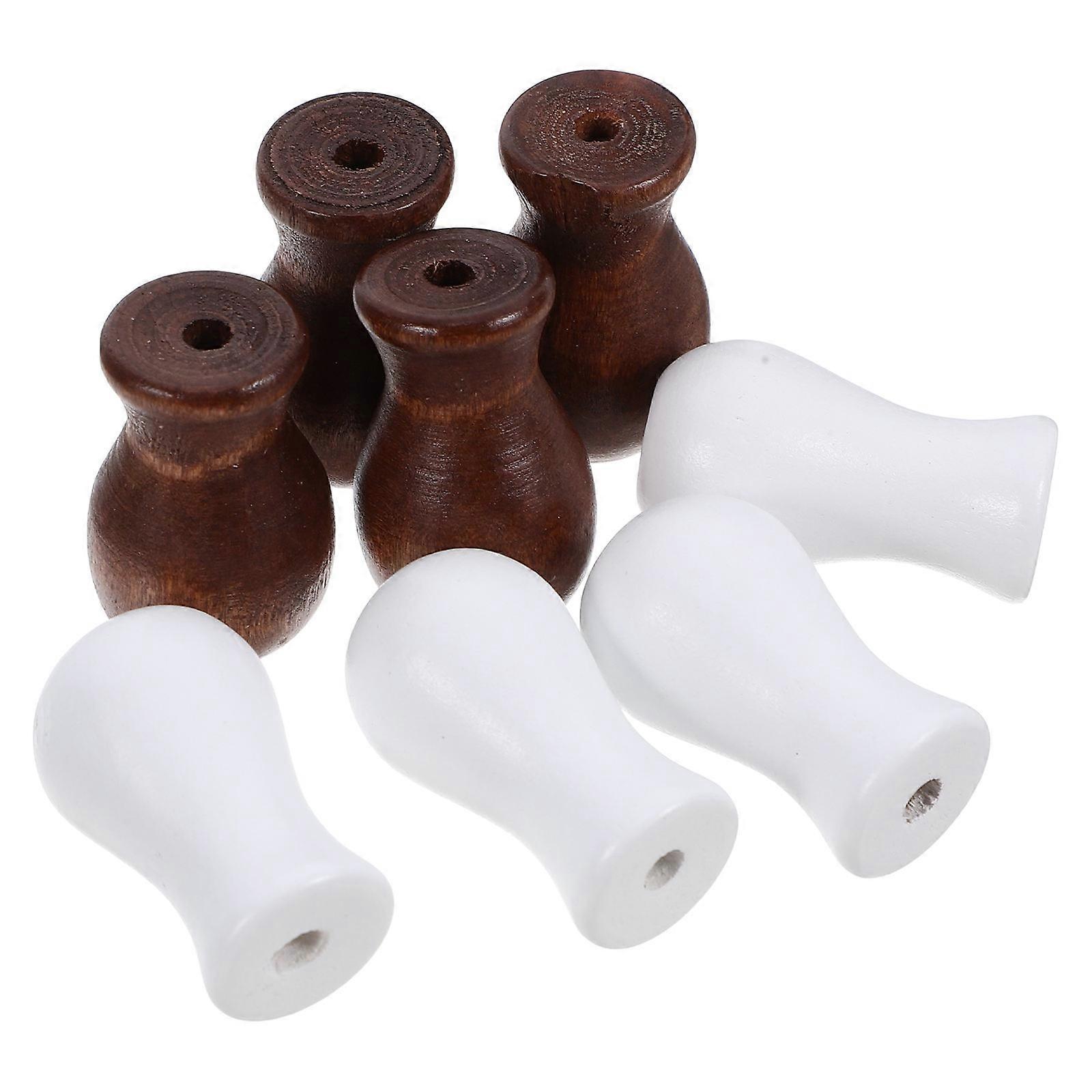 Blind Cord Knob Wood Decor for Curtains 40Pcs Window Shades Cord Ends