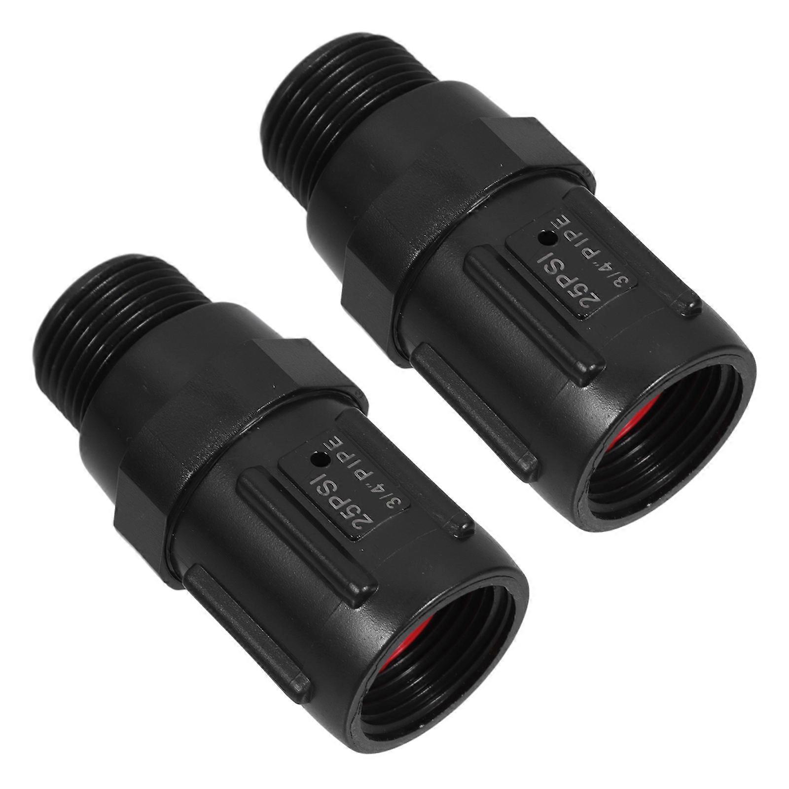 Pressure Reducer Valve 5Pcs For Irrigation Systems Low Flow Optimization Featuring Durable PP Material Suitable For Landscape Maintenance