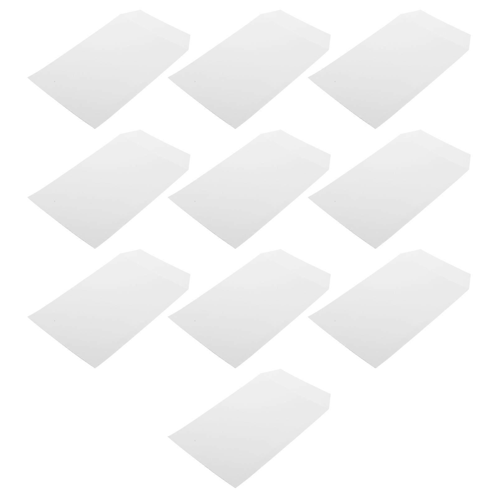Paper Envelopes Office Use for Document Storage 10Pcs White File Bags