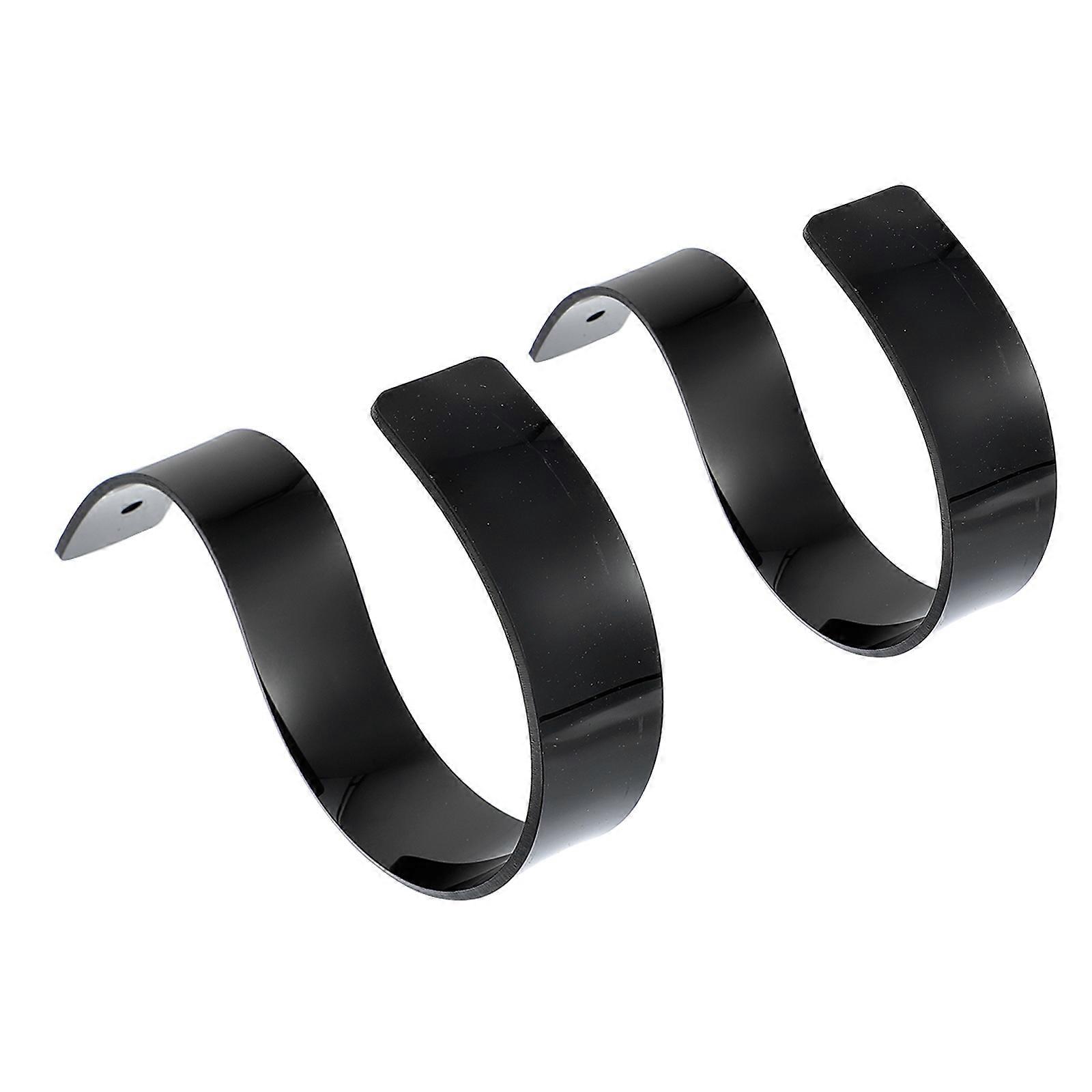 Belt Display Holder 4Pcs High-Grade Acrylic Display Racks for Merchants Supermarket Storage 18.5X11X3.5CM