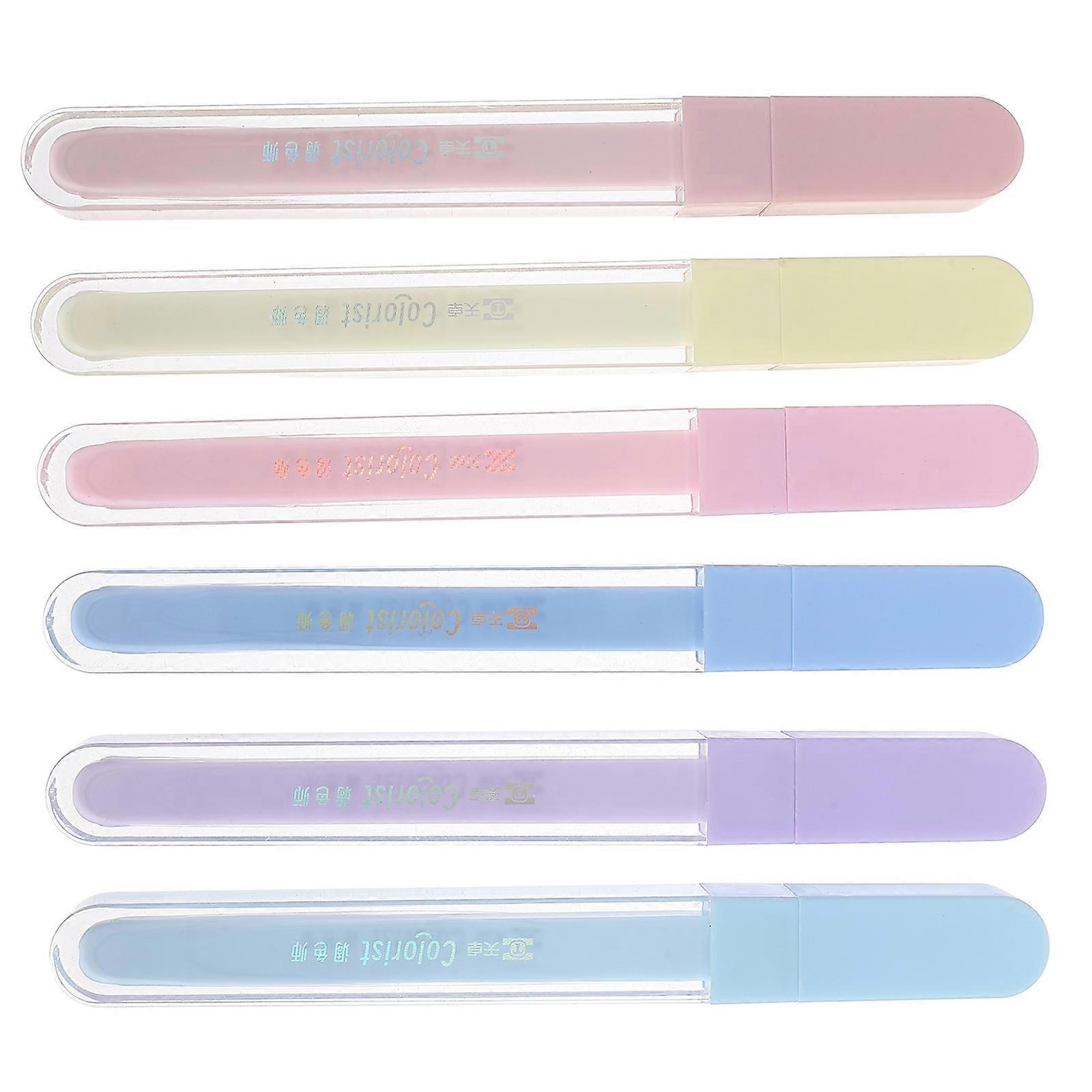 Glitter Highlighter Pens for Marking 18Pcs Smudge Proof Fluorescent Markers