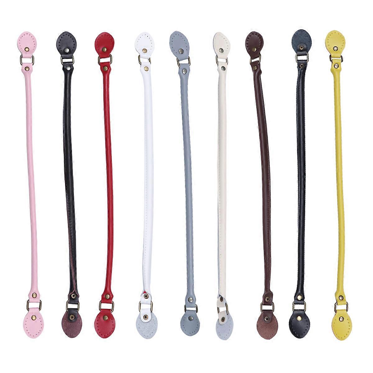 1Pair Handbag Strap for DIY Replacement Light Coffee