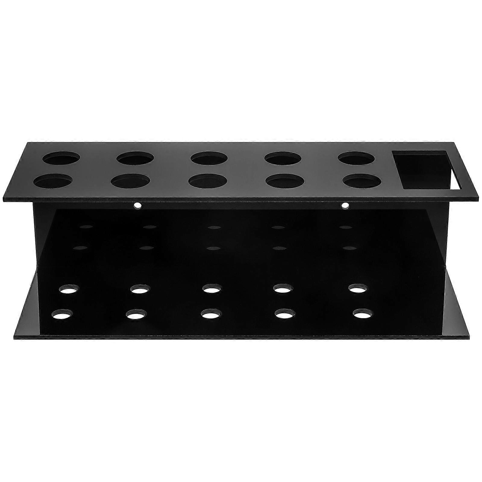 Portable Pen Stand For Office Workers And Students With Rectangular Acrylic Design 5Set