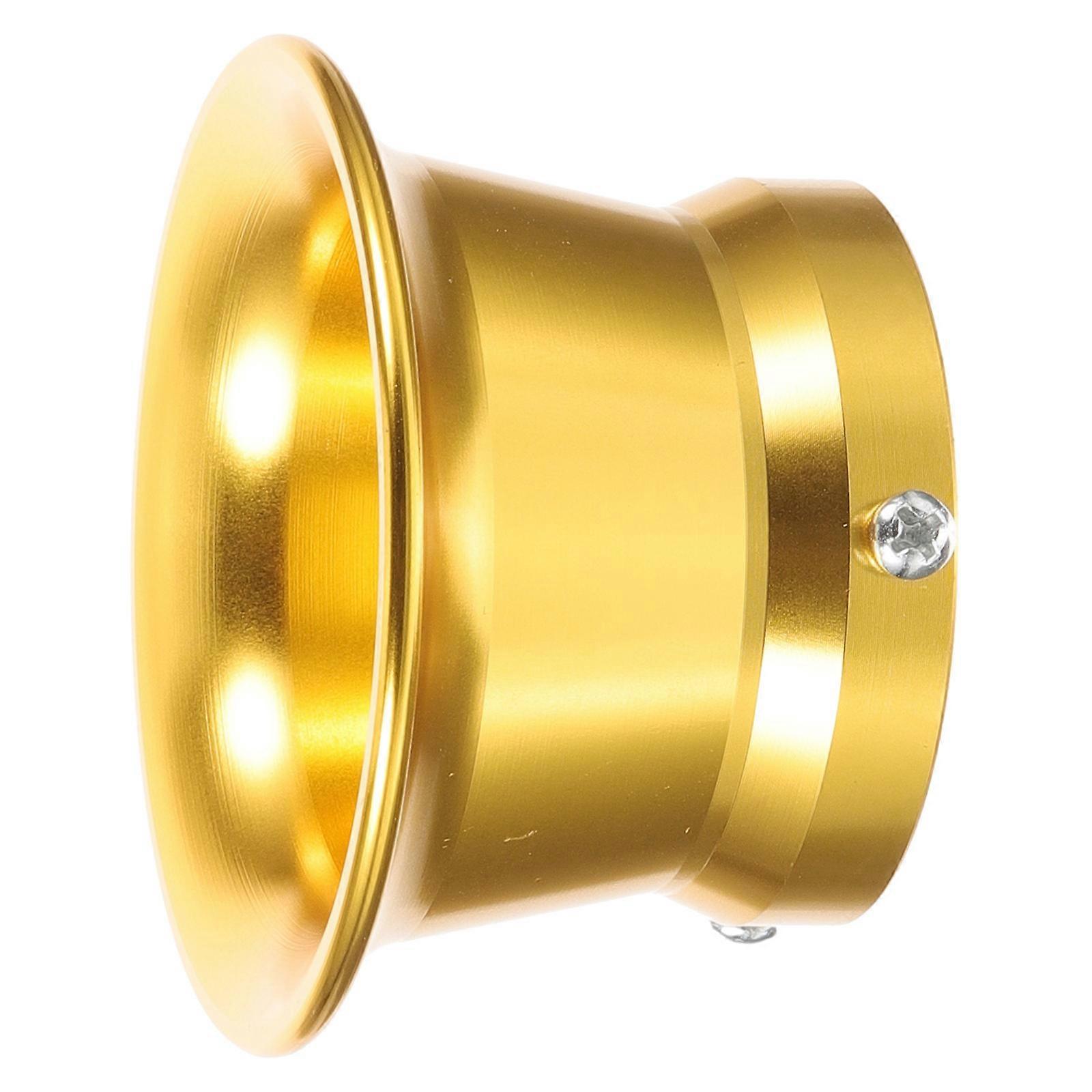 Motorcycle Wind Horn Cup for Increased Airflow Golden