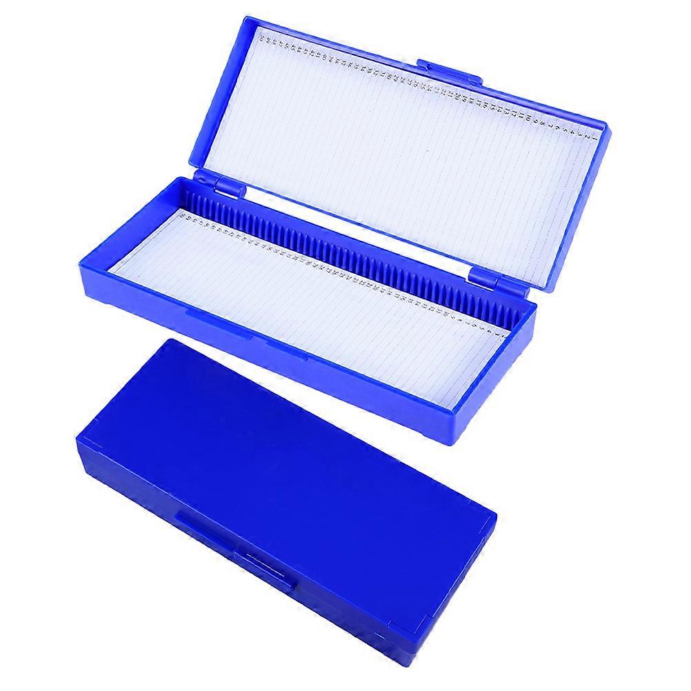 Microscope Slide Storage Boxes for Holding Use 2Pcs Durable ABS