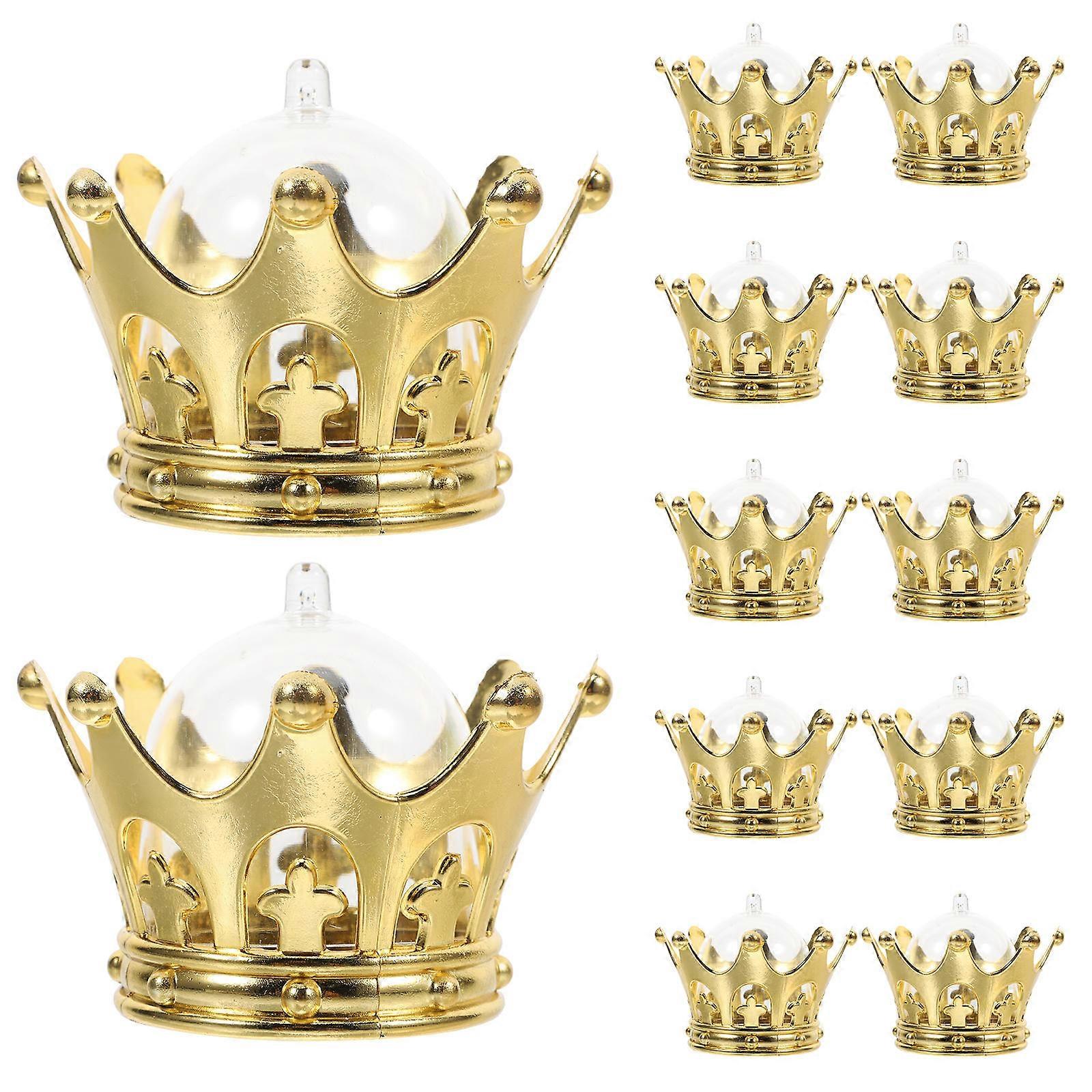Golden Box for Dessert and Candy Display 24Pcs Packaging