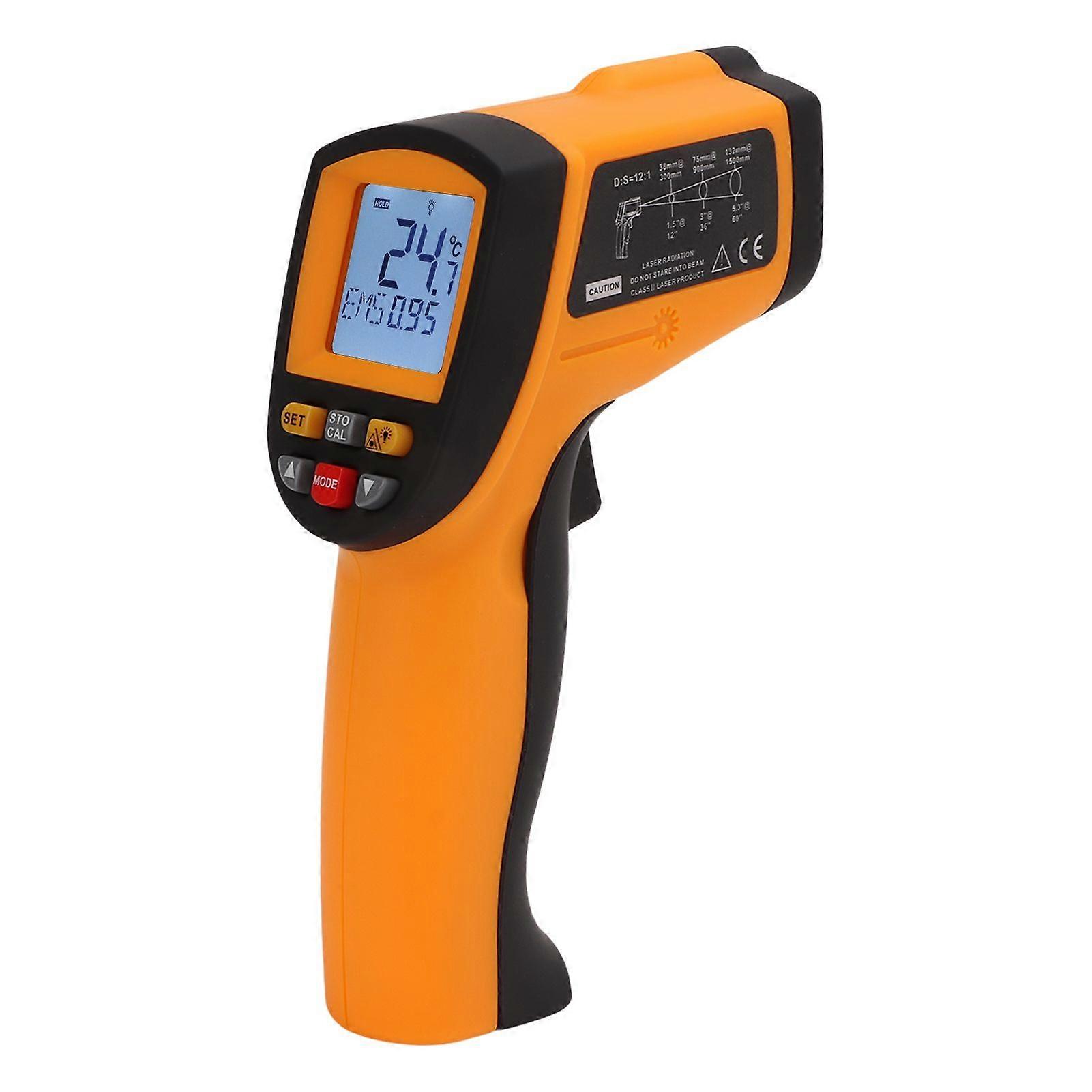 XRCLIF900 Infrared Thermometer Handheld Non Contact Temperature Measurement Tool for Industry