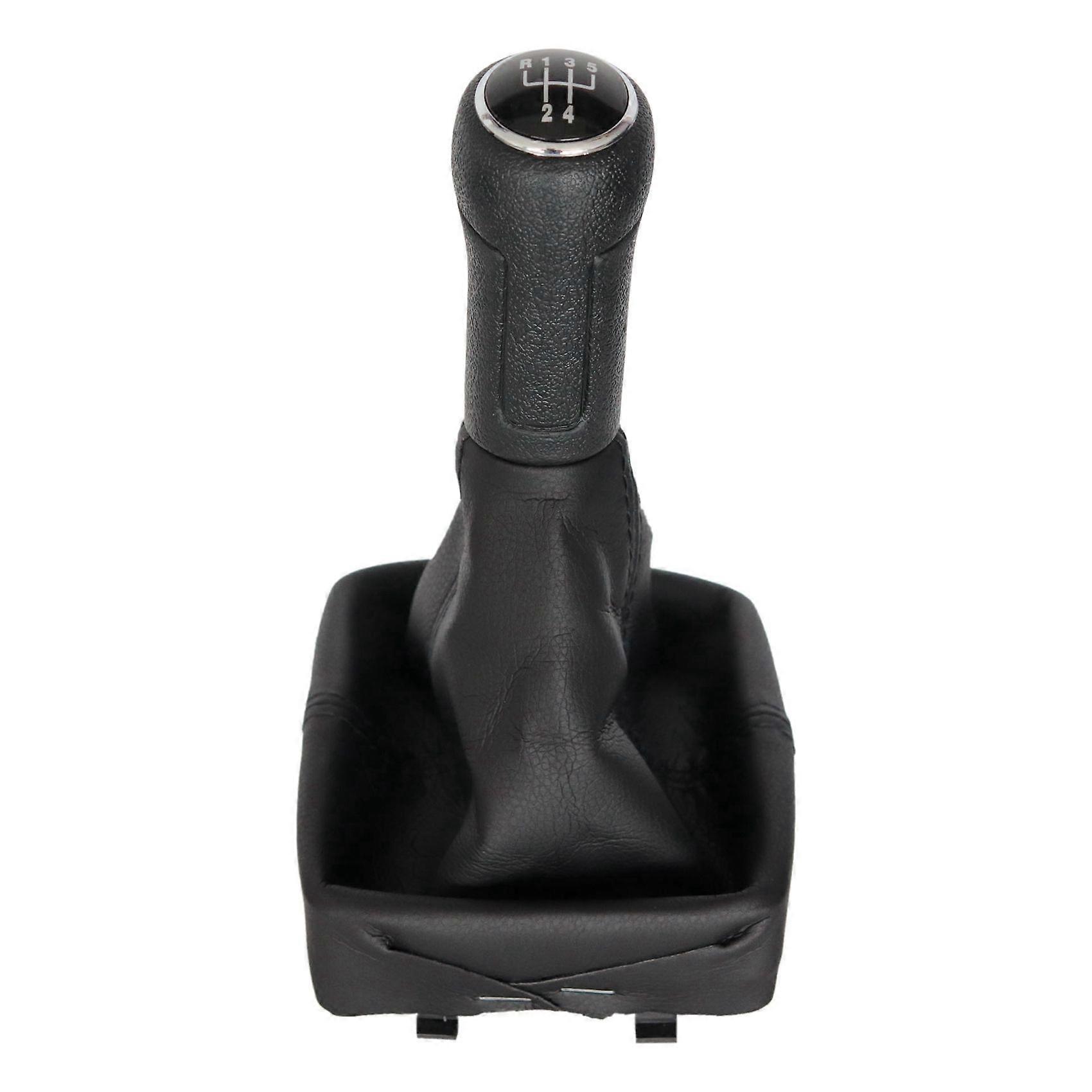 5 Speed Car Gear Shift Knob Shifter Lever Stick Gaiter Boot Cover for POLO MK4 9N 9N2 2002-2009