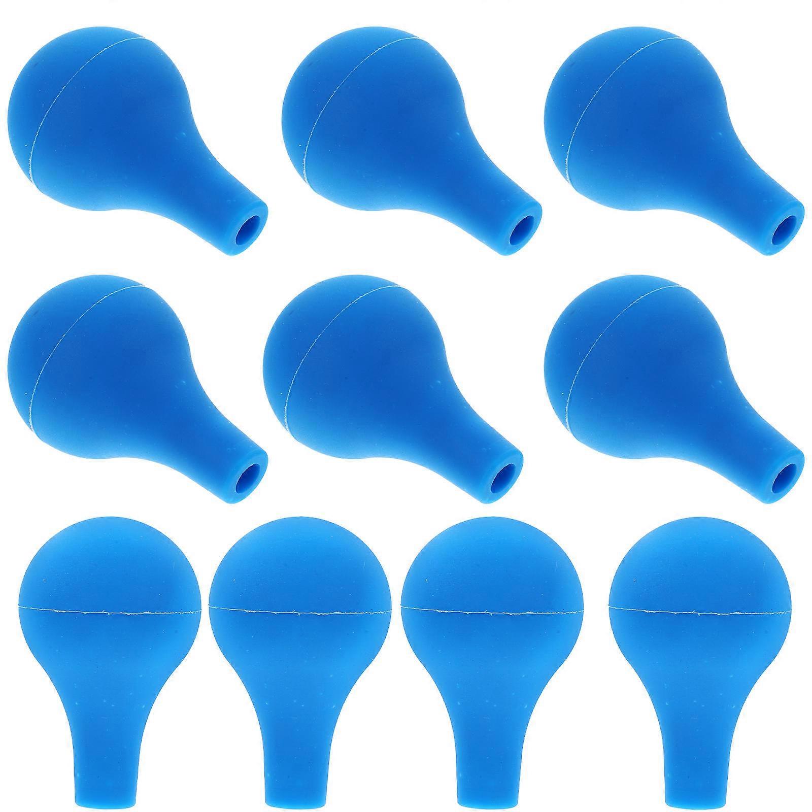 Pipettes Silicone Cap Durable Dropper Replacement for Graduated Tube 10Pcs