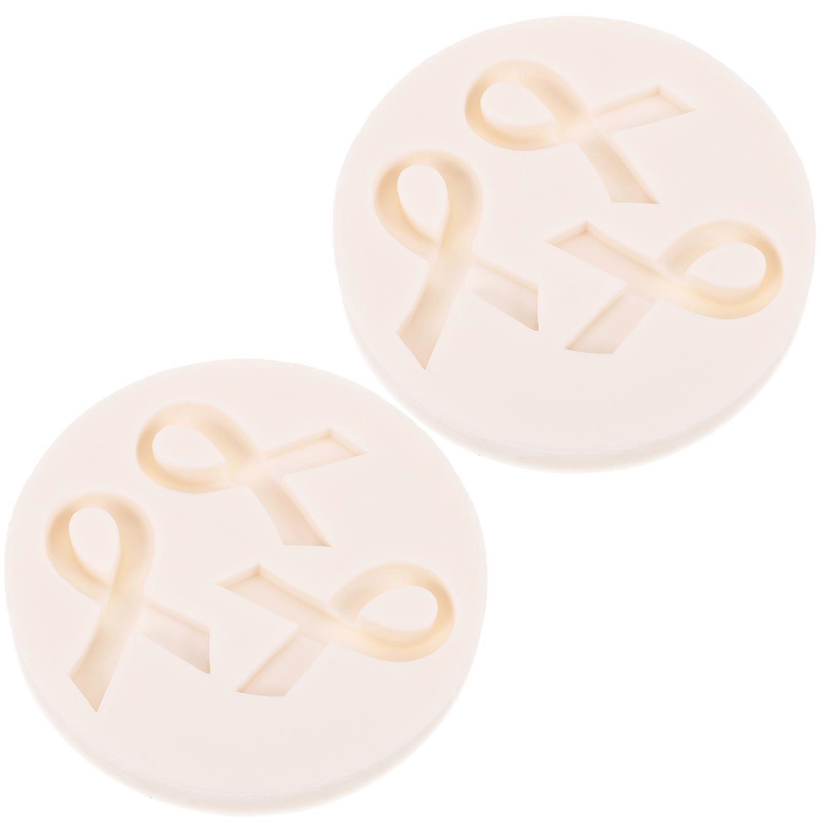 Egg Cake Mold Silicone Ribbon Shape Fondant Mold for Baking 2Pcs