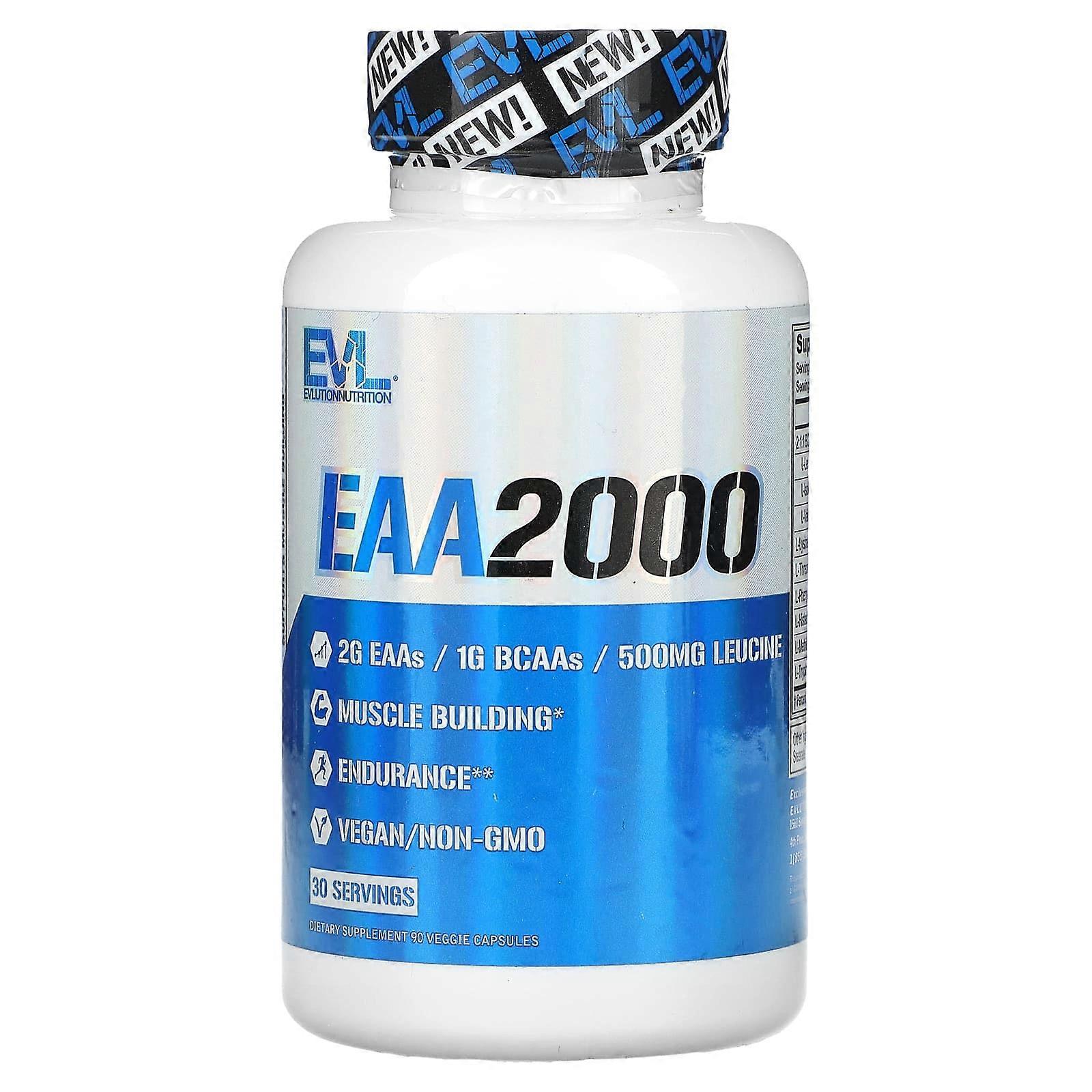 EAA2000, 90 Veggie Capsules