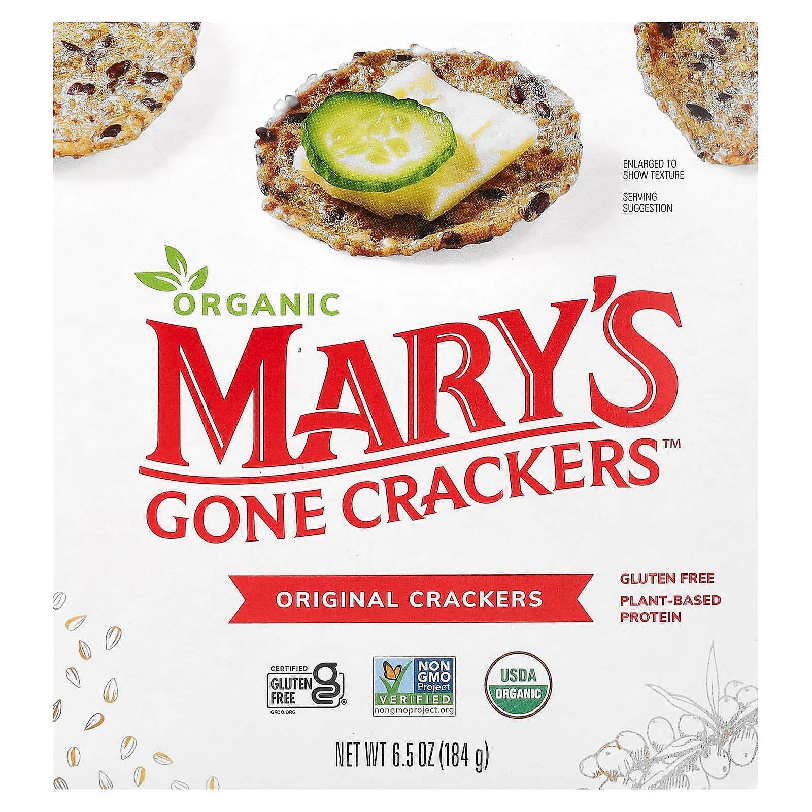 Organic Original Crackers, 6.5 oz (184 g)