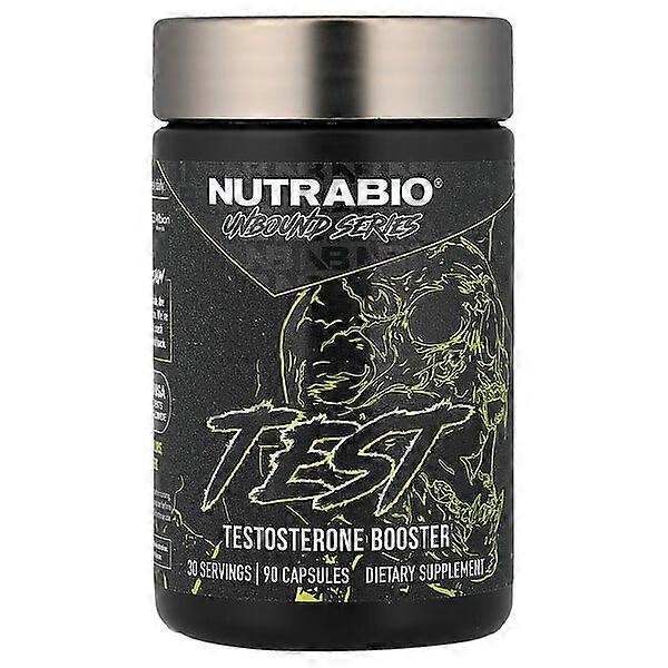 NutraBio, Test, Testosterone Booster, 90 Capsules
