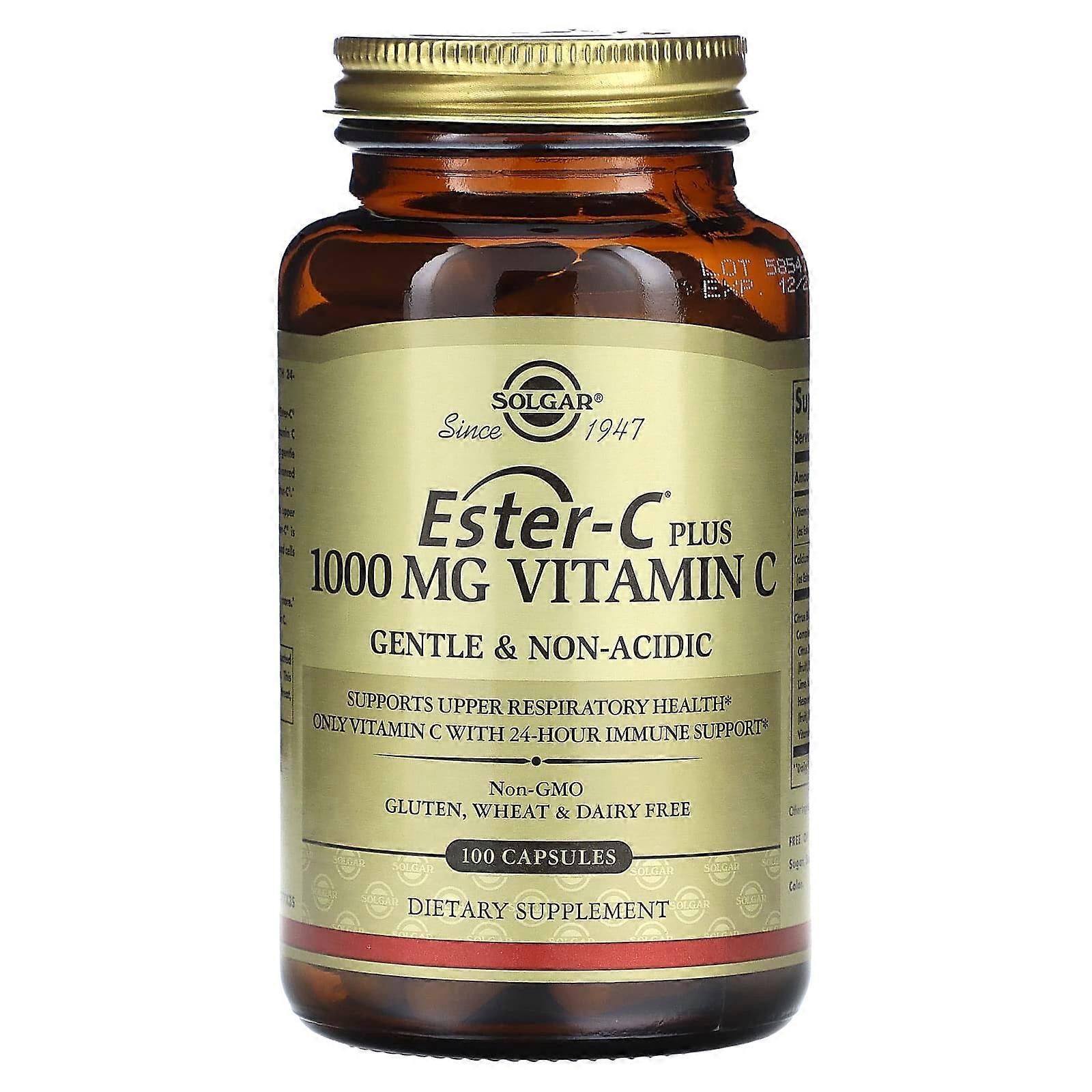Ester-C Plus, Vitamin C, 1,000 mg, 100 Capsules