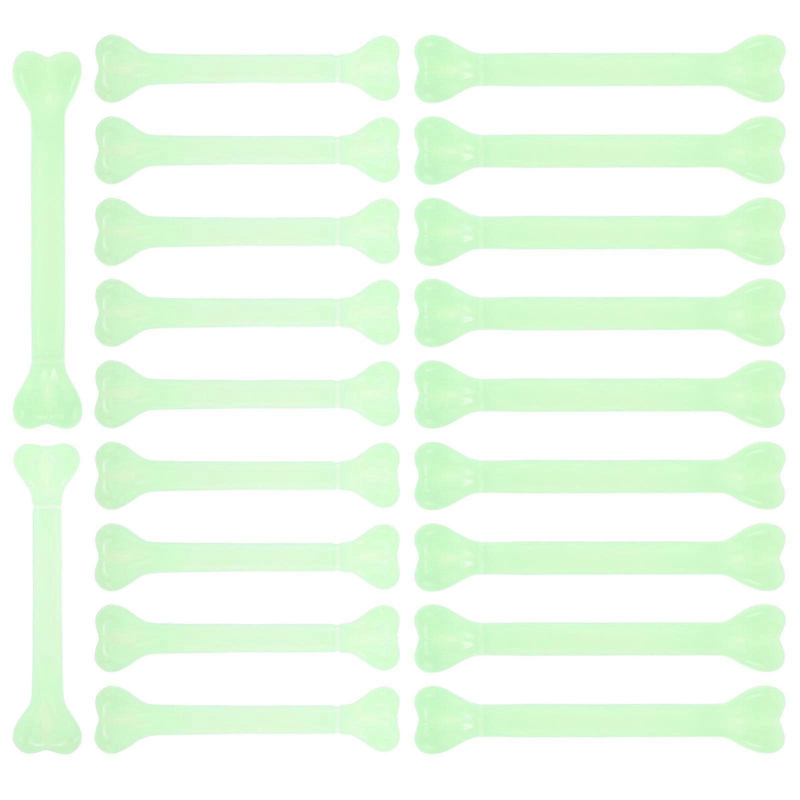 Bone Halloween Decor Plastic Props for Halloween with 30Pcs Hanging Bones