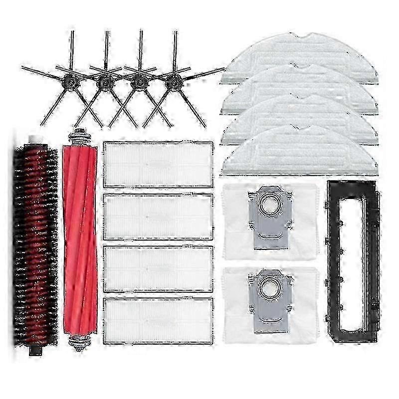 Replacement Brushes and HEPA Filters for S7 Maxv S7 Maxv Plus S7 Maxv Ultra and G10s Robot Vacuums Edition 0923