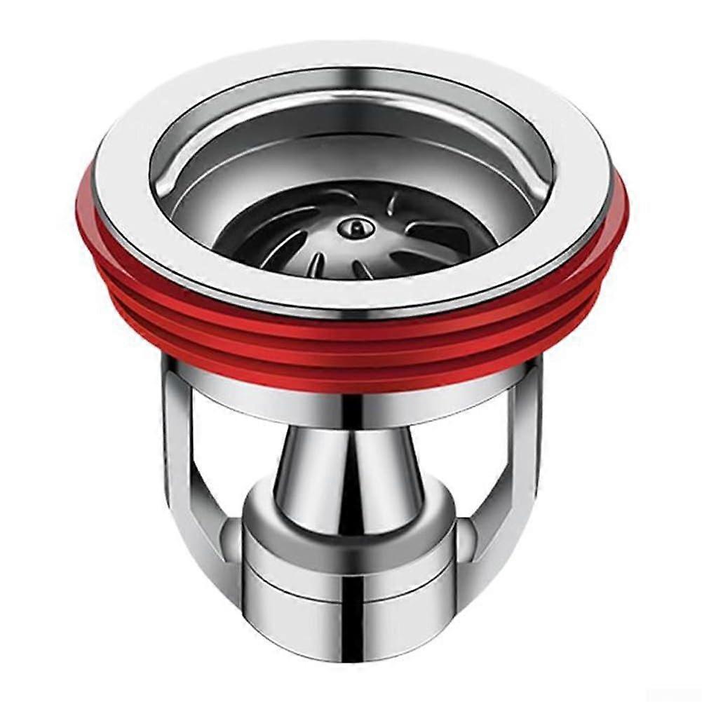 Shower Drain Preventer Anti Backflow Magnetic Seal Brass Floor Drain Core Sliver Rotating Blades Scent Proof