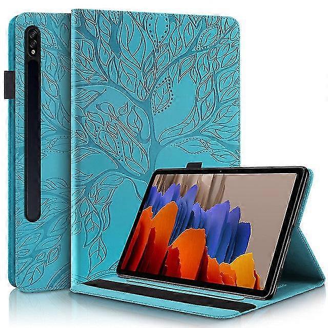 25-26 Life Tree Series Horizontal Flip Leather Case For Samsung Galaxy Tab S8 2022 11 Inch SM-X700 X706