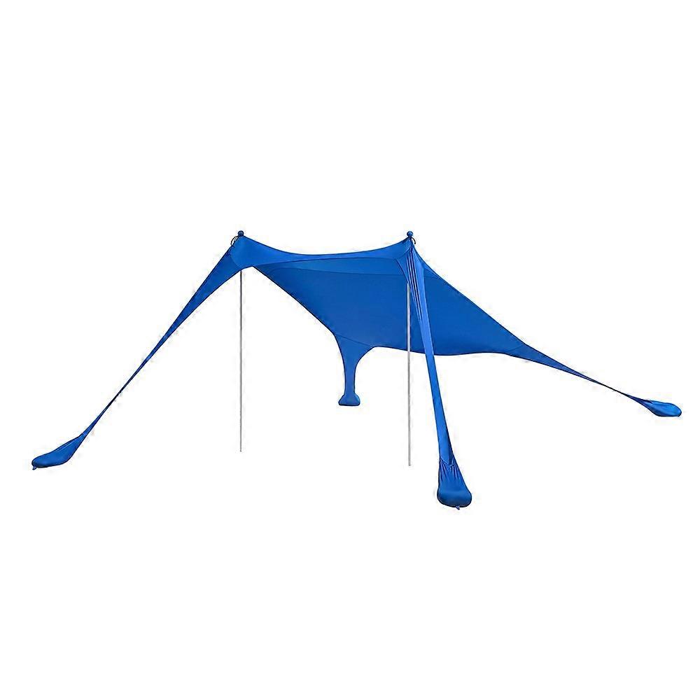 Lycra Beach Tent Awning Beach Shelter Portable Beach Tent with Aluminium Poles Sun Protection Easy Assembly for Beach ,SoBuy OZT01-DB