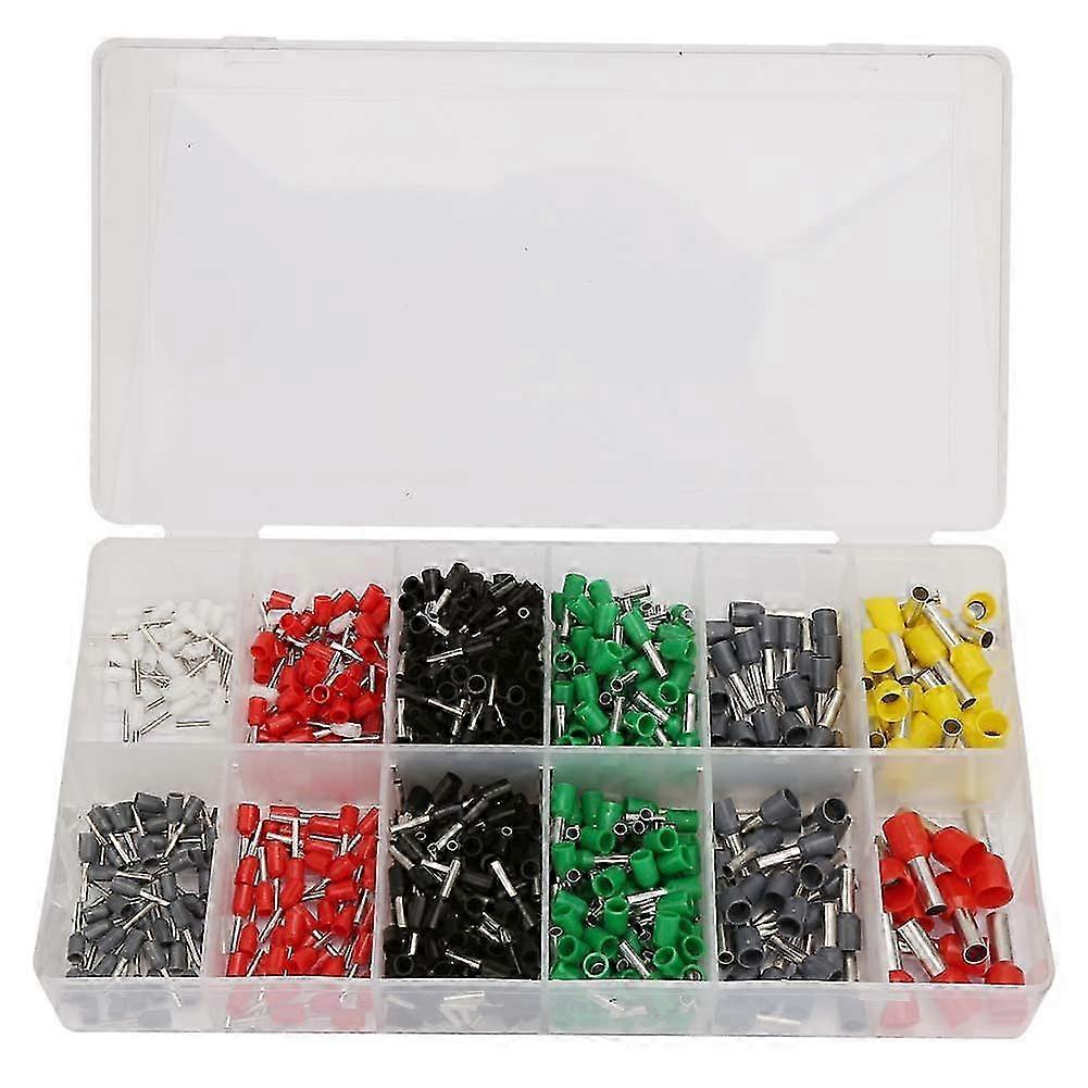 685pcs/set Cold Pressed Terminal Tubes Insulated Terminals Cable Connector