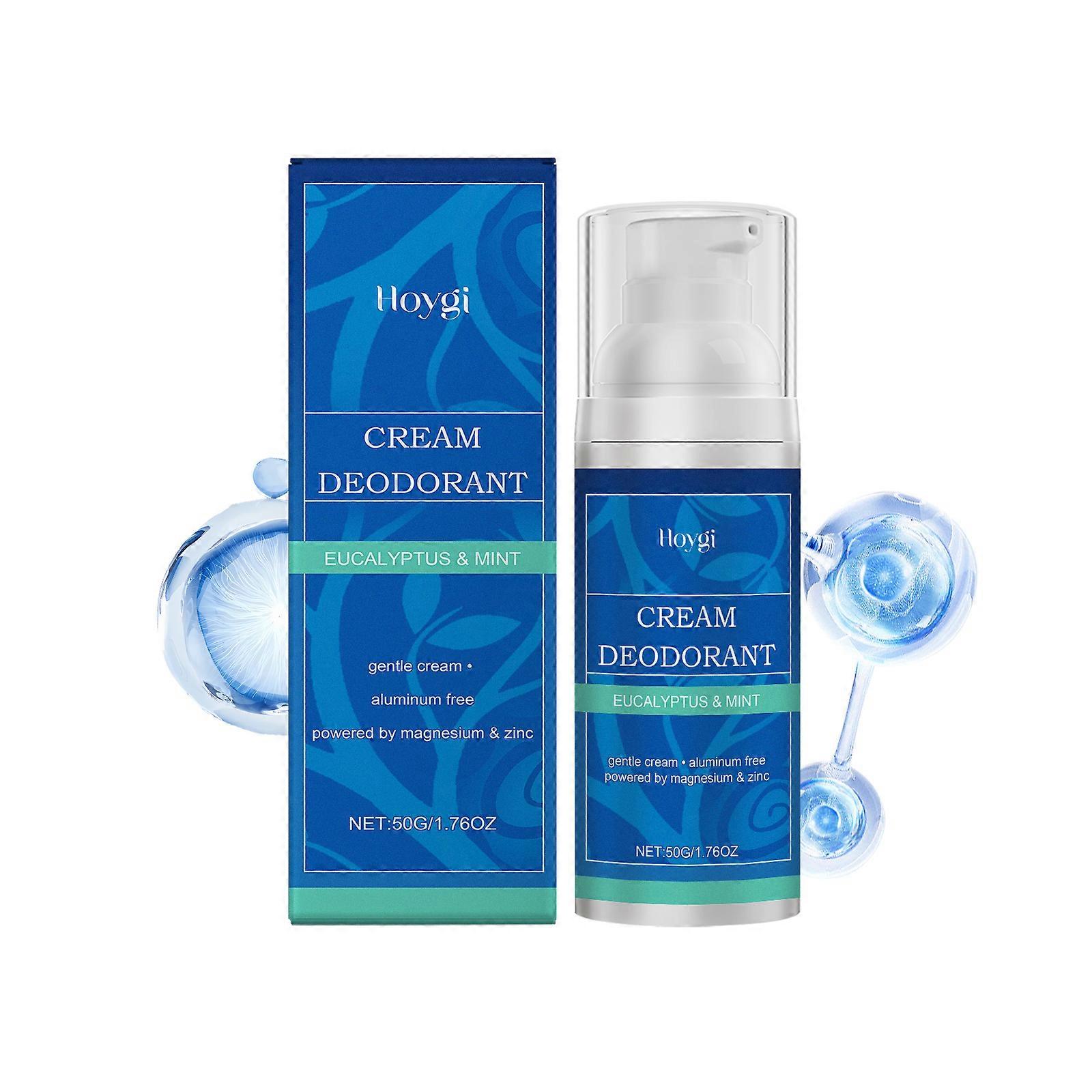 Underarm Deodorizing Cream Contains Mint Leaves