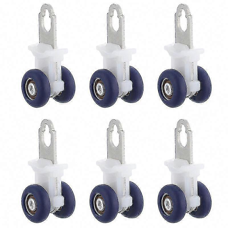 6pcs Curtain Track Gliders for Smooth Sliding