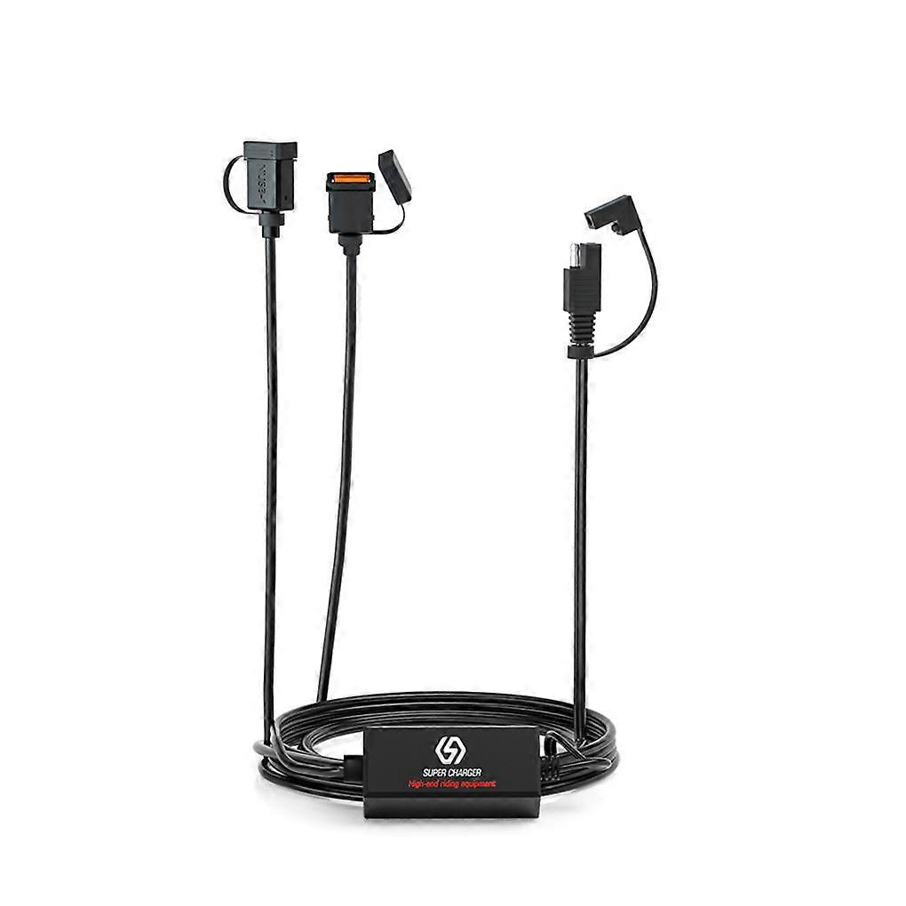 Motorcycle USB Charger Easy Installation Fast USB Charging System