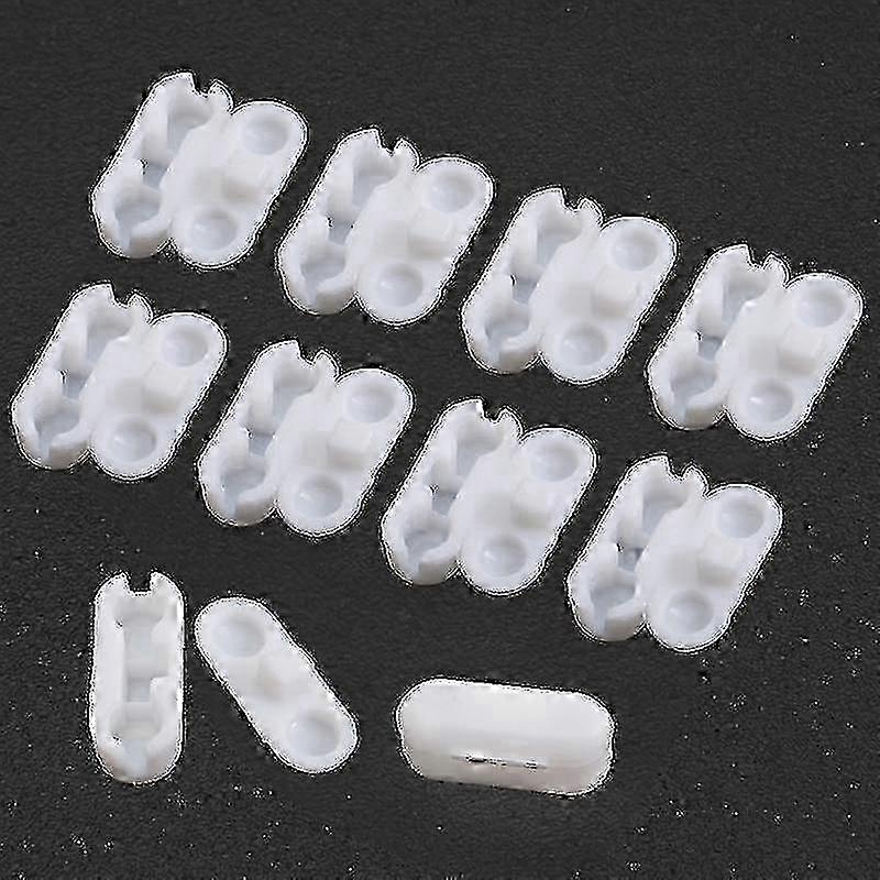 10pcs Plastic Roller Blinds Pull Cord Chain Curtain Connector For Vertical
