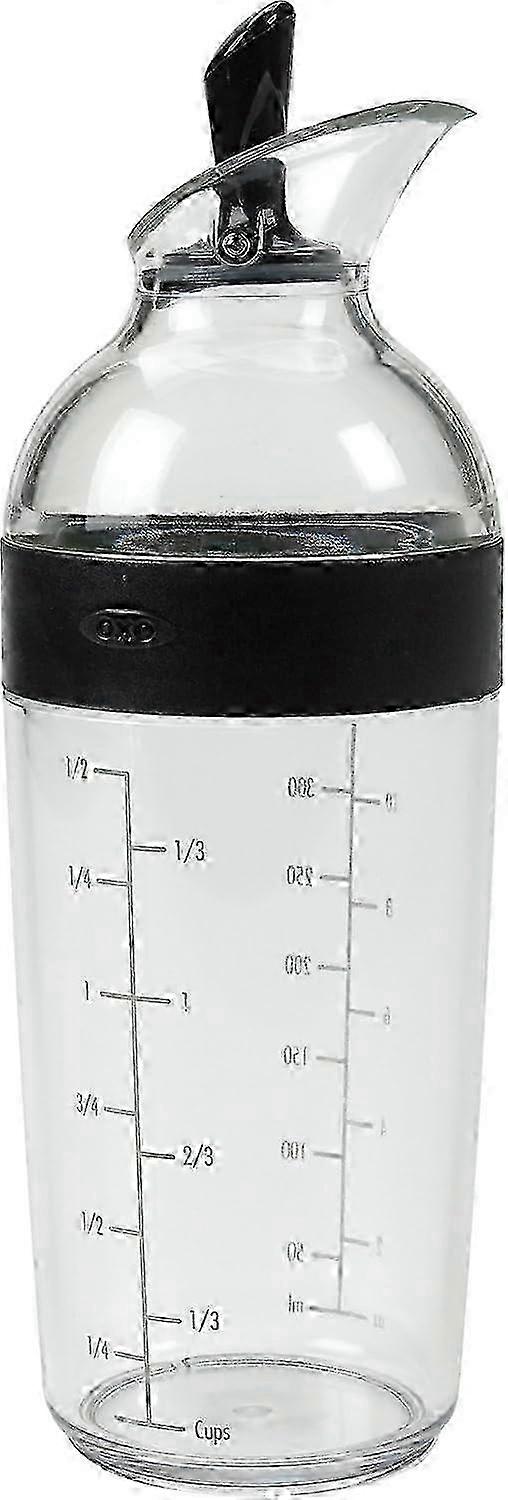 Salad Dressing Shaker For Mixing Serving And Storing, Bpa Free Dishwasher Safe Salad Dresser With Easy Measurement Markings And One Handed Lever, 2025