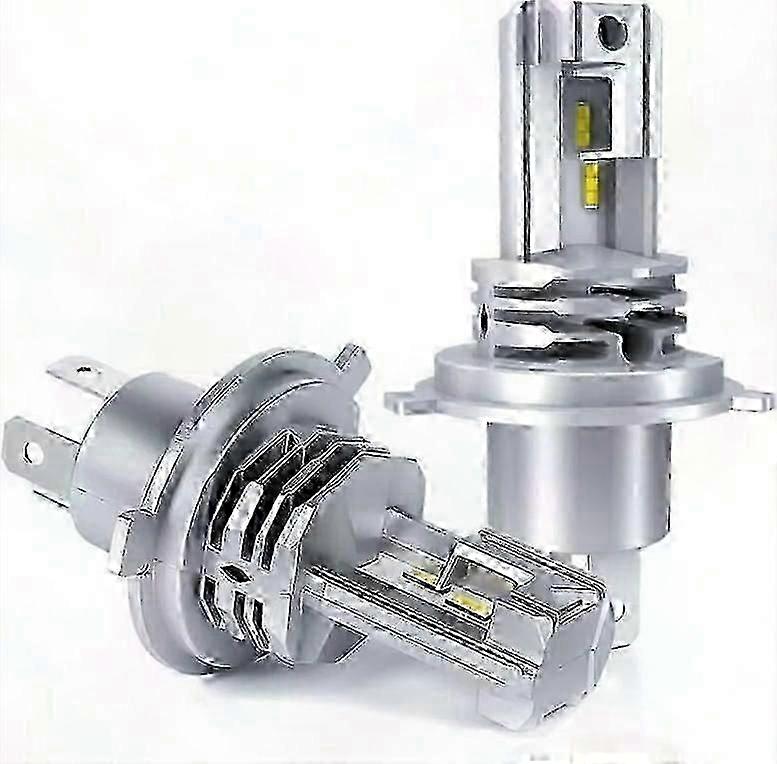 24V H4 LED Bulb Set 6500K White High Low Beam 2 Pack