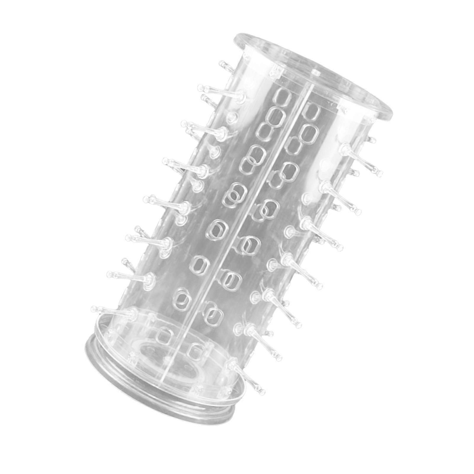 Sunglass Holder Freestanding Display Rack with 360 Degree Rotation Glasses Holder Organizers Acrylic Texture for Table  Clear