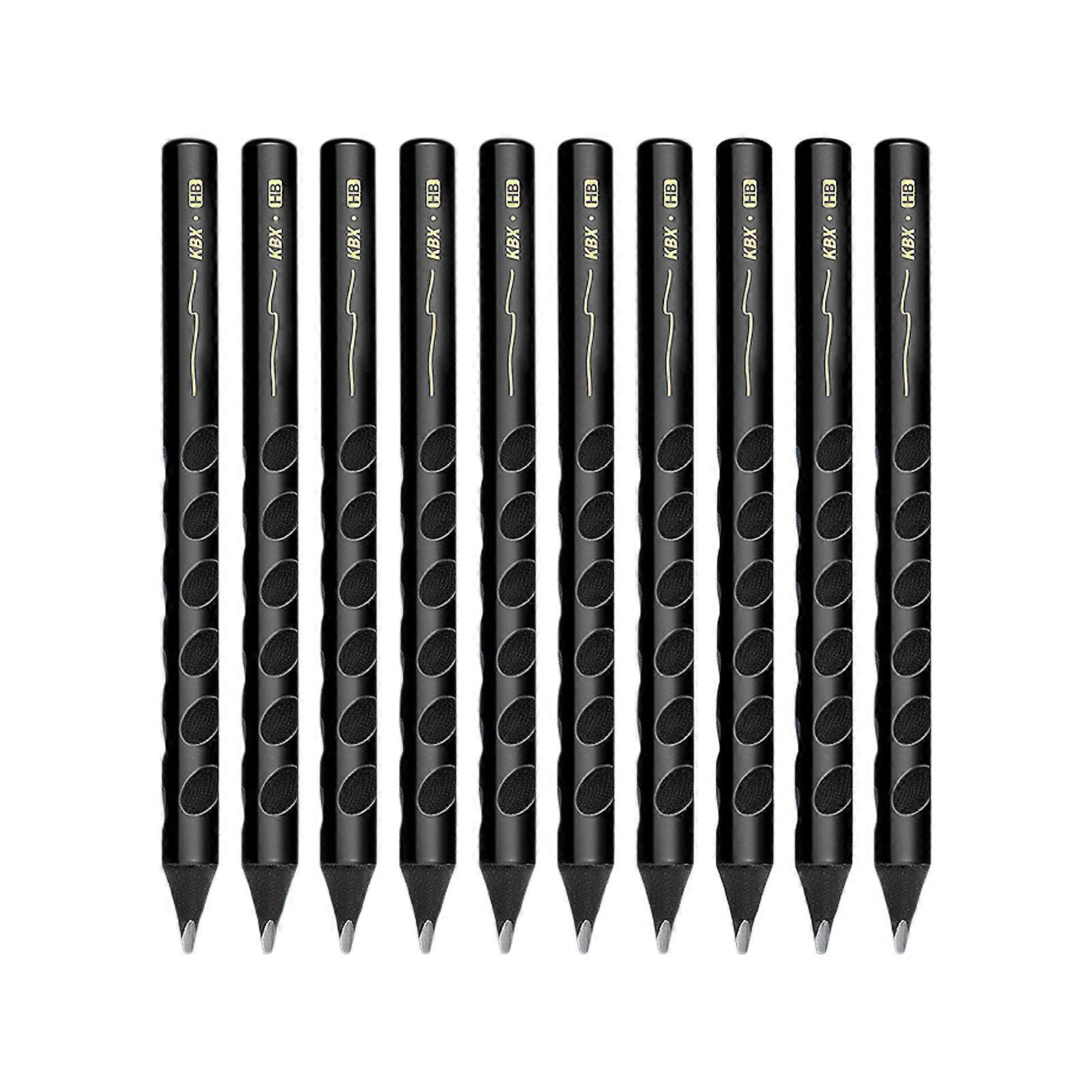 Pack of 10 Student Pencils With User Friendly Wood Component For Smooth Writing In School Or Home Multicolor