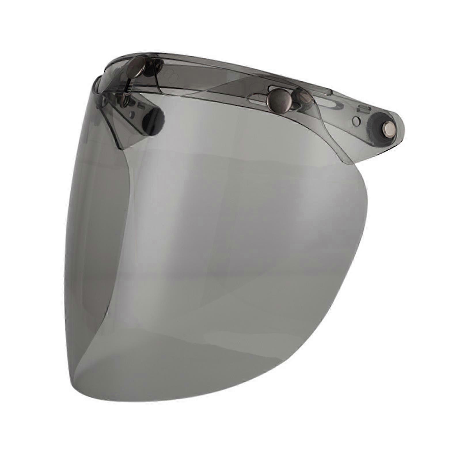 Effective Protection Colourful Helmet Bubble Visor Motorcycle Helmet Bubble Visor Wide Compatibility Transparent Color 25-26