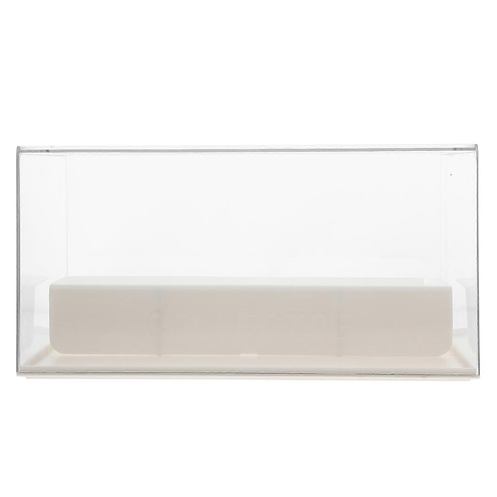 Small Display Box for Dolls Figures Transparent Material Protective Storage Display 1 Set