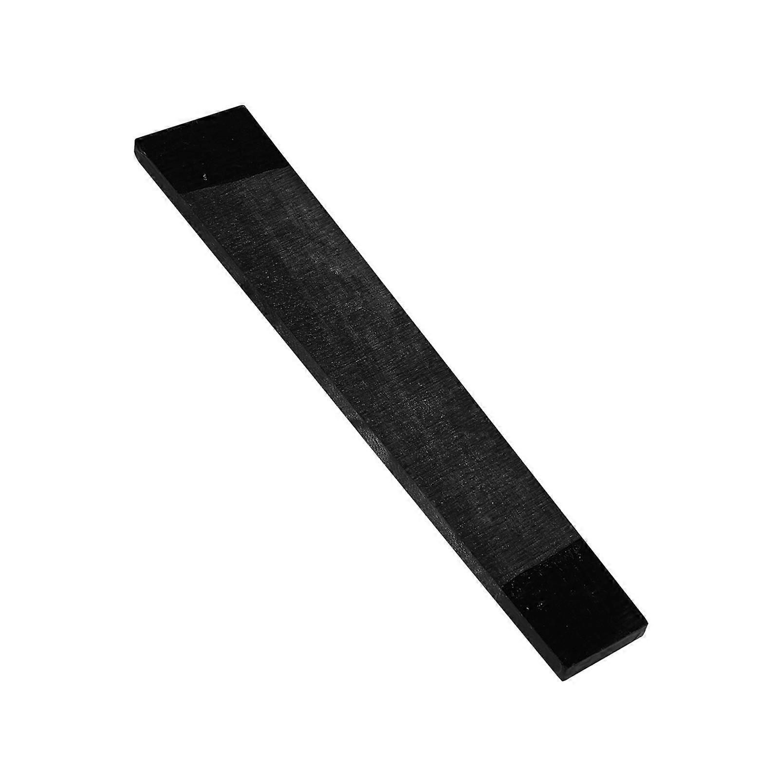 Easy to Maintain Ebony Mandolin Fingerboard Mandolin Part Suitable for Various Models for Improved Sound Projection Multicolor