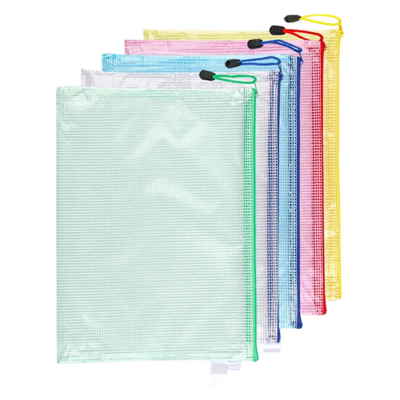 Clear PVC File folders Tear Resistant Document Protector For Reports Multicolor