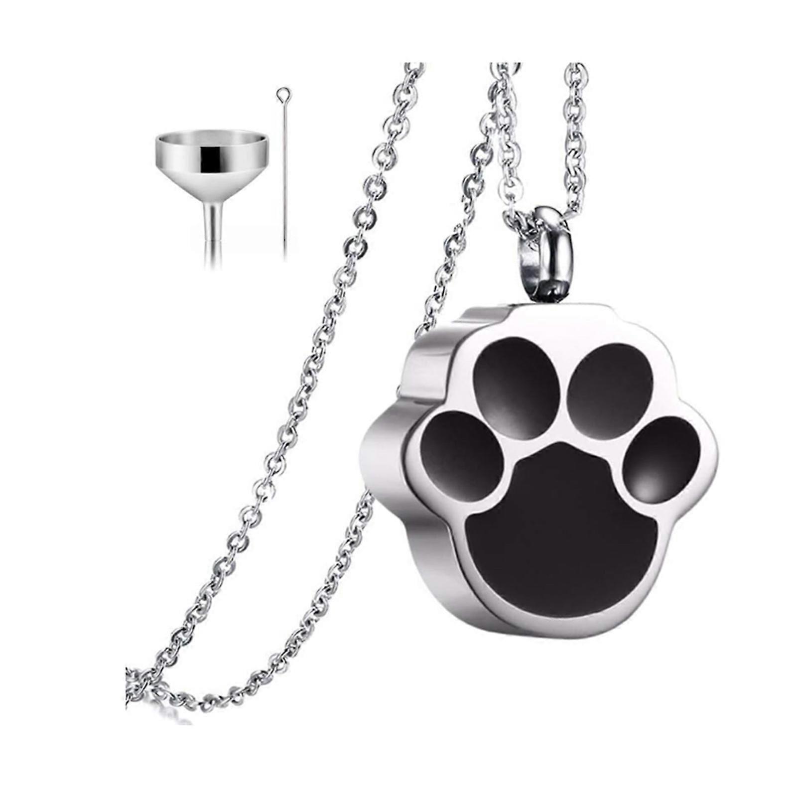 For ‌cherished Pet Metal Urn With Locking Mechanism House Office Display  Silver