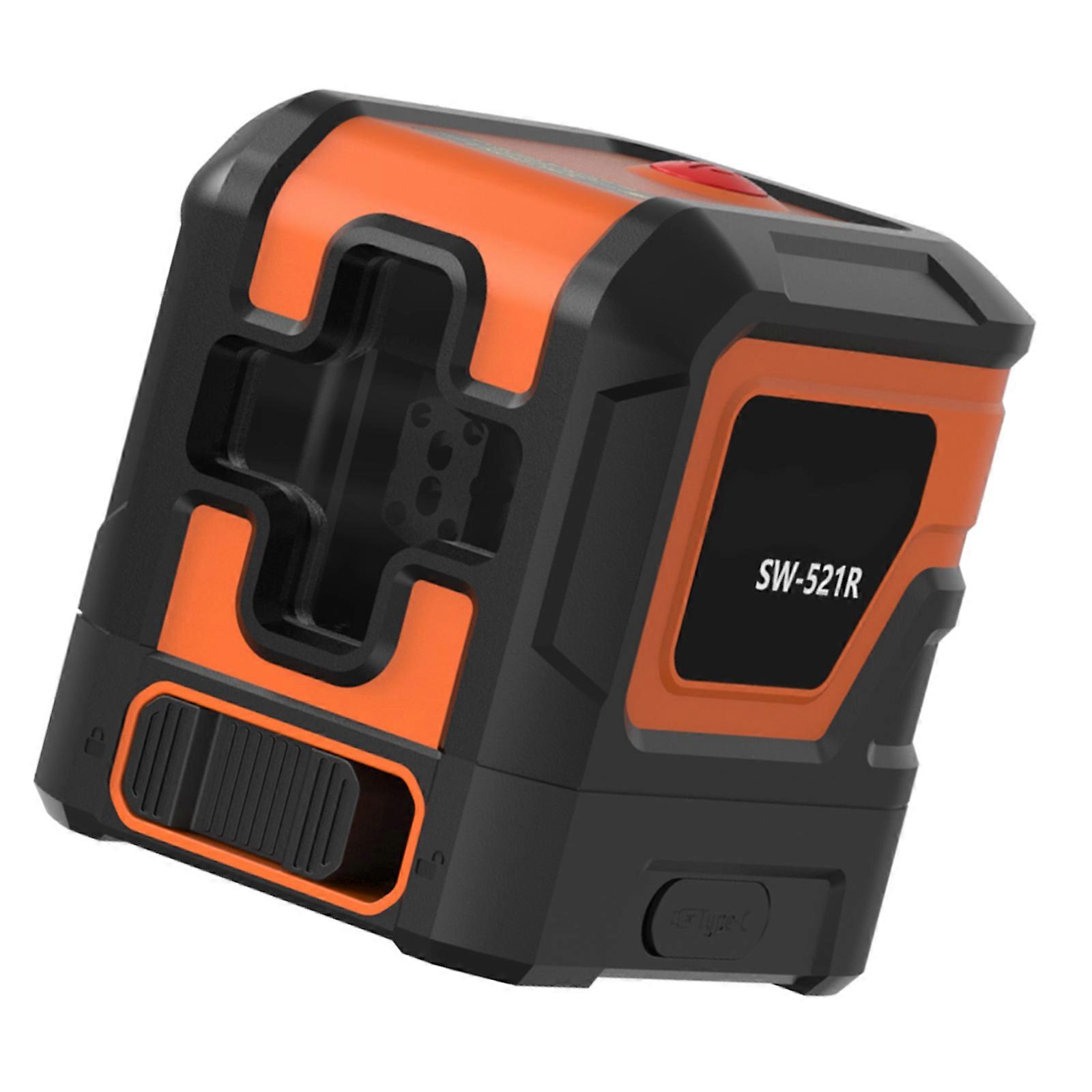 Auto Leveling Tool Red Green Double Beam Accuracy Alignment For Flooring Installation And Renovations Work  Red